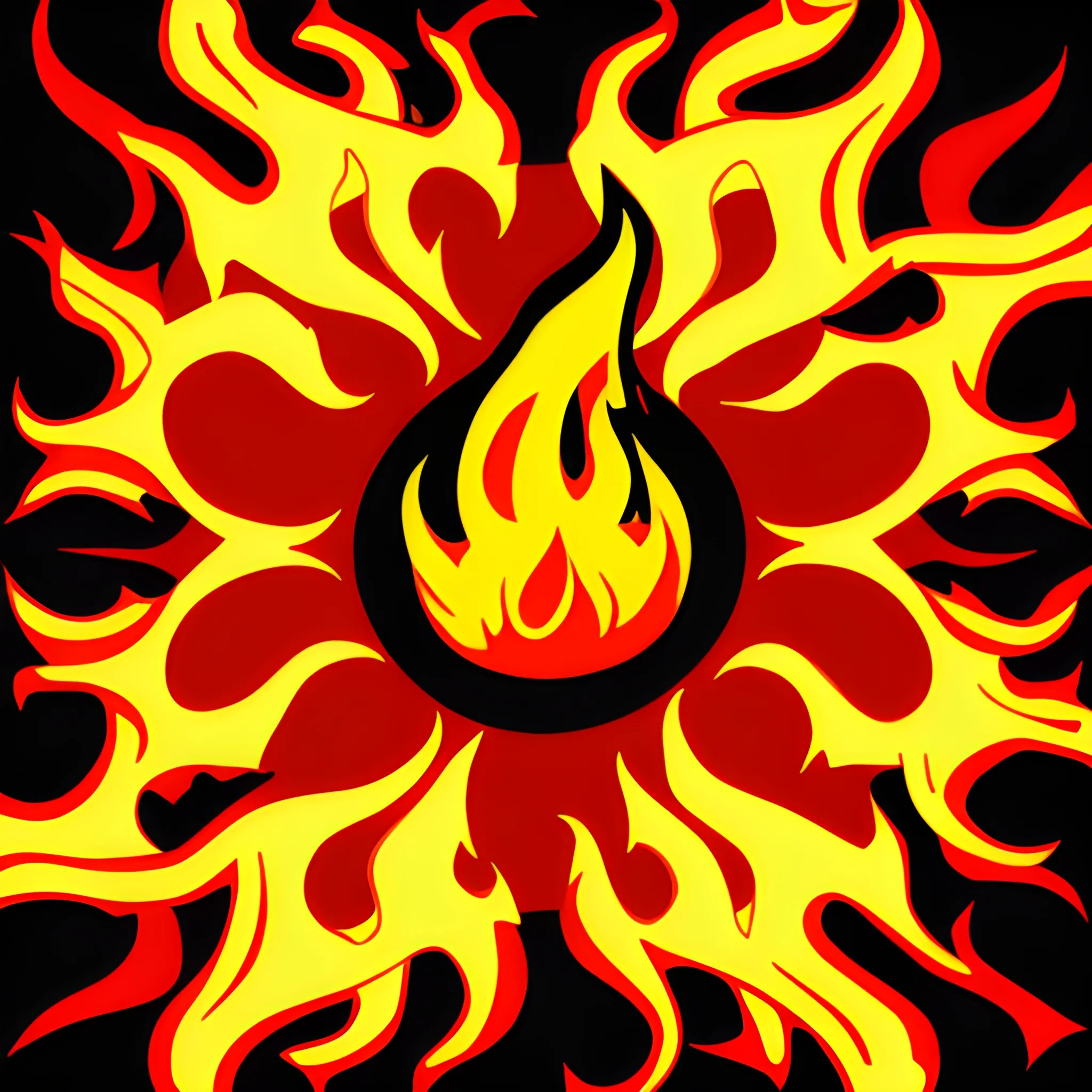 flames,Metallic, Cartoon style, only flames, Cartoon, Pencil Sketch