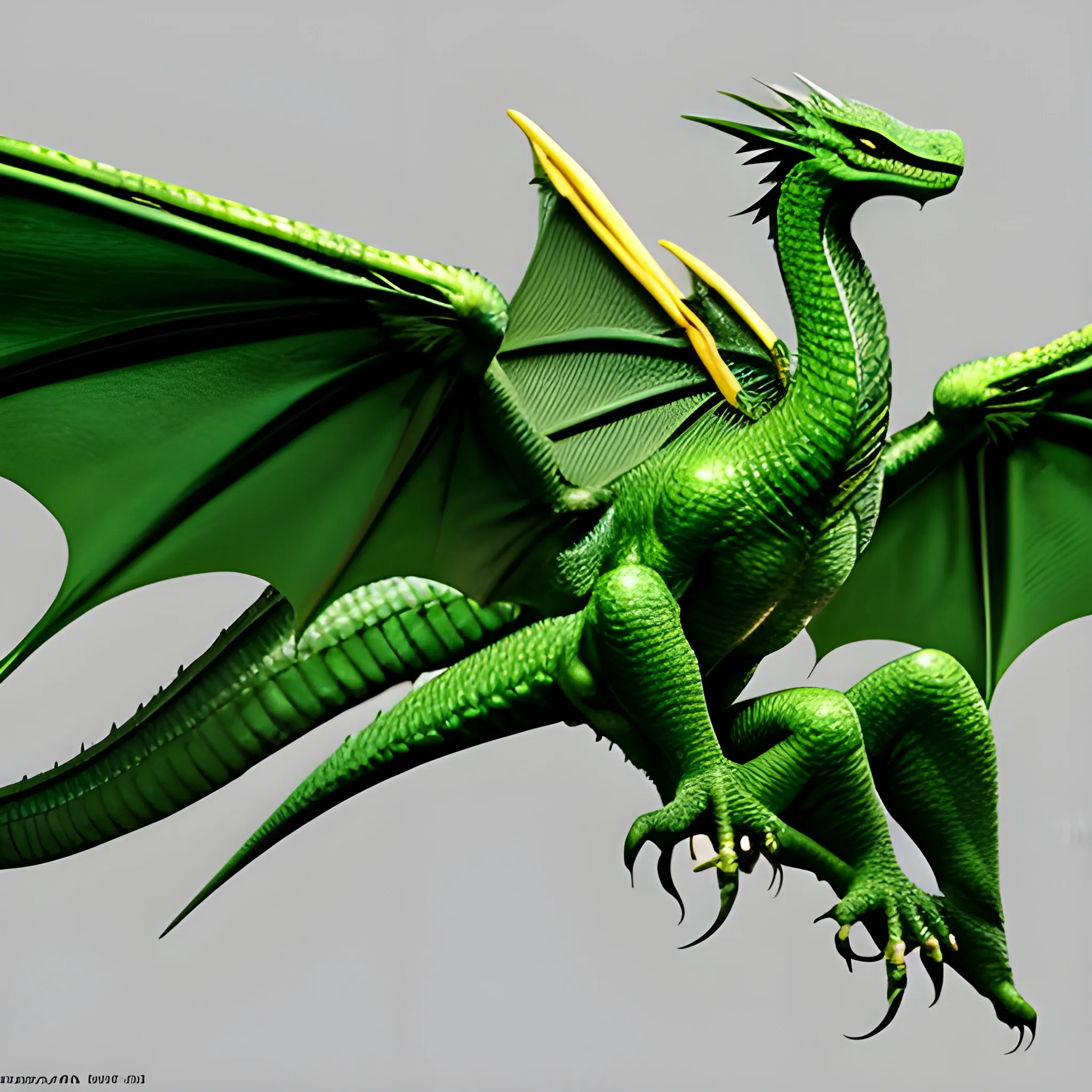 green dragon, wings, tail, 8k, high resolution, high quality, photorealistic, hyperrealistic, 