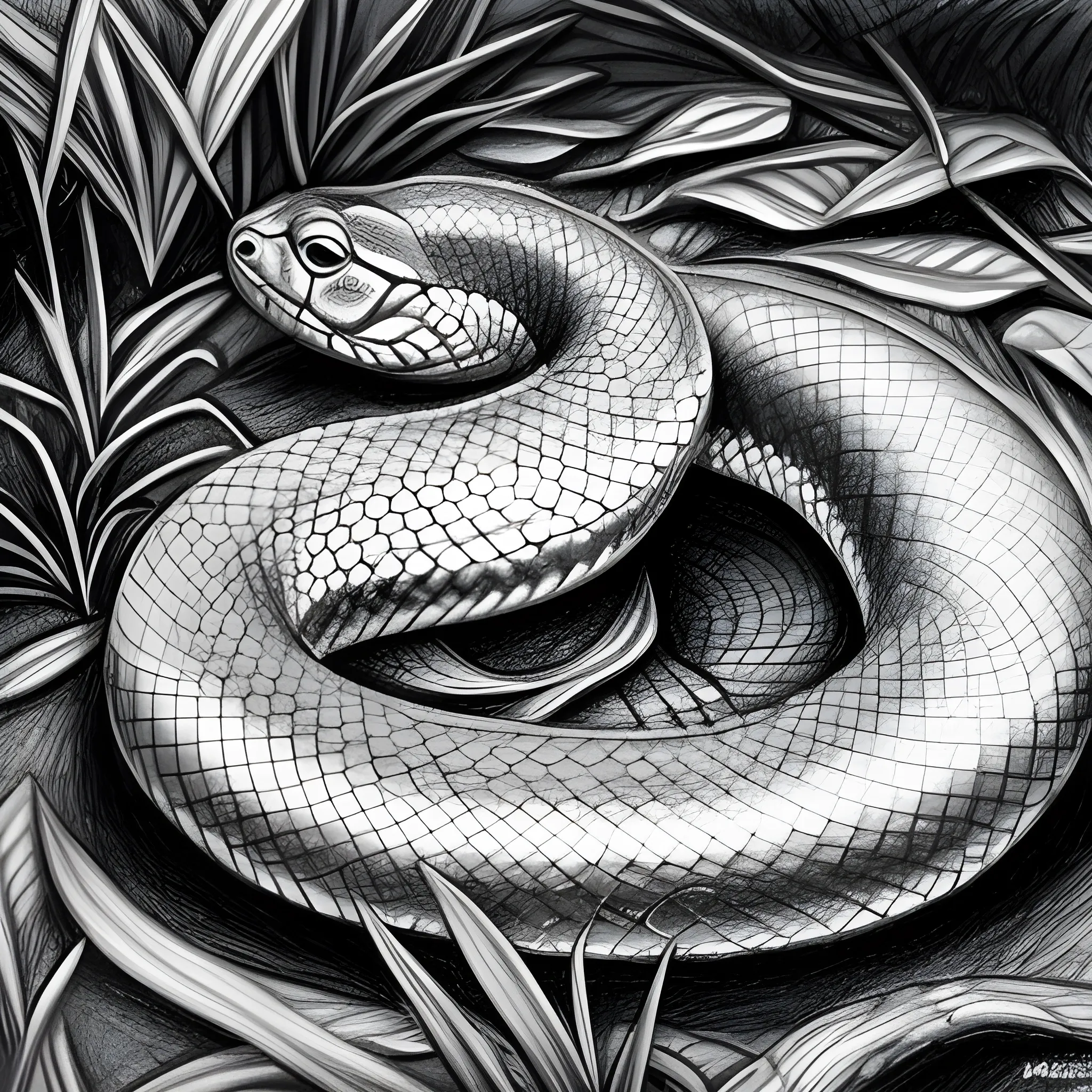 1,316 Snake Pencil Drawing Images, Stock Photos, 3D objects, & Vectors |  Shutterstock