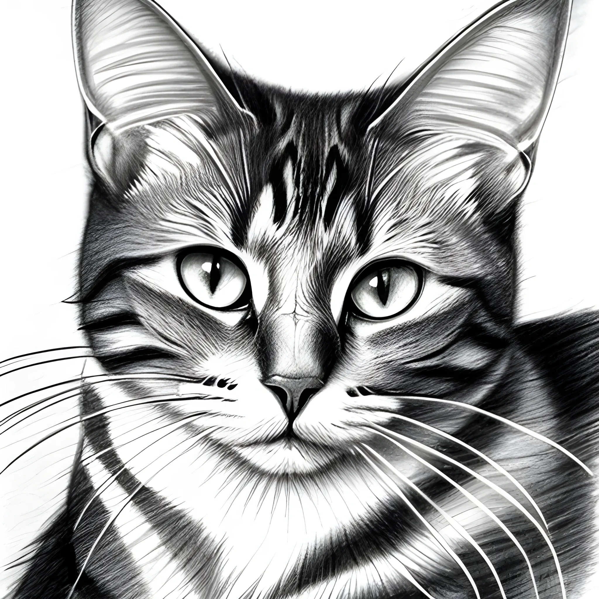 Pin by Adin | Fashion advertiser | Th on Pins by you | Pencil drawings of  animals, Sketches, Cat sketch