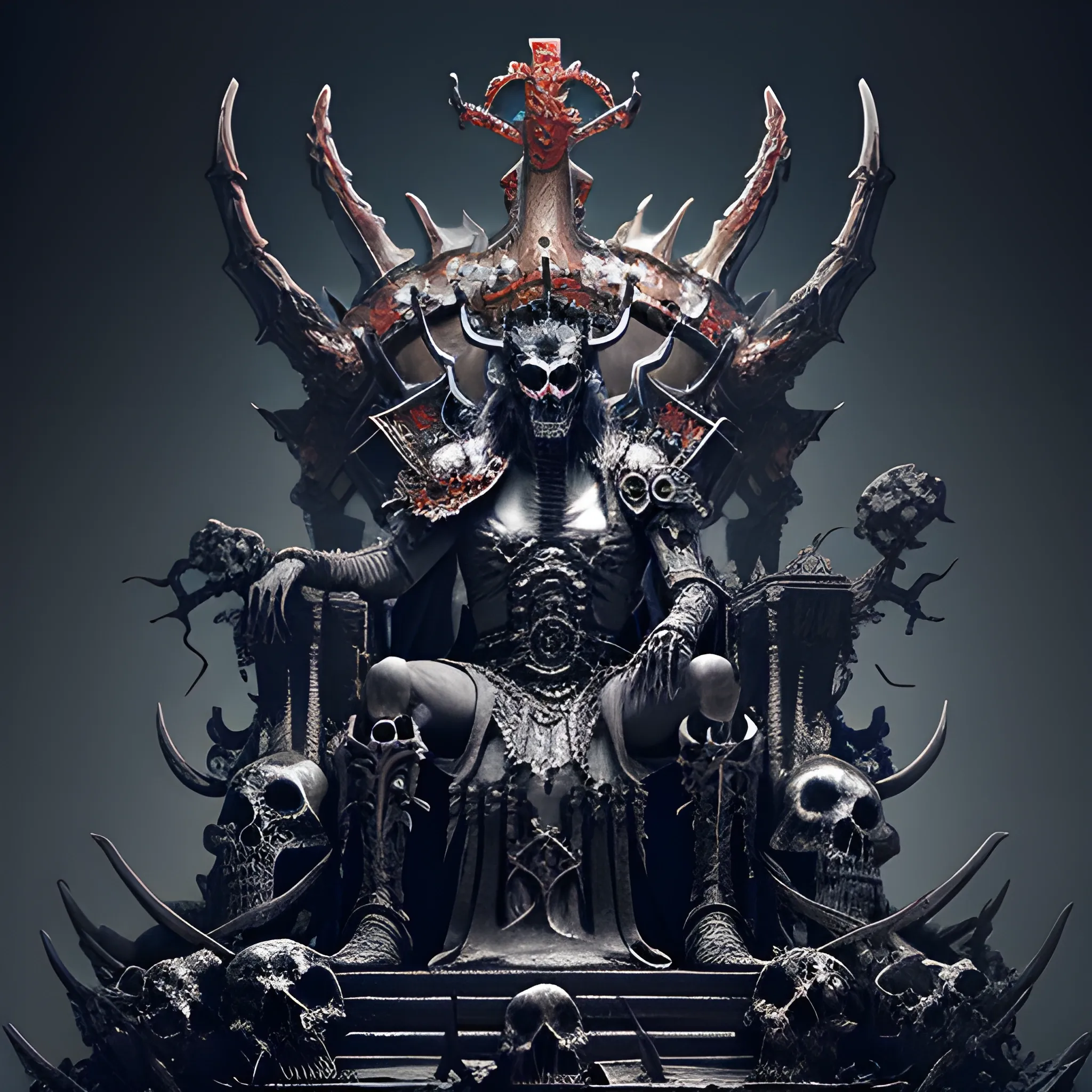 Dark King On Throne