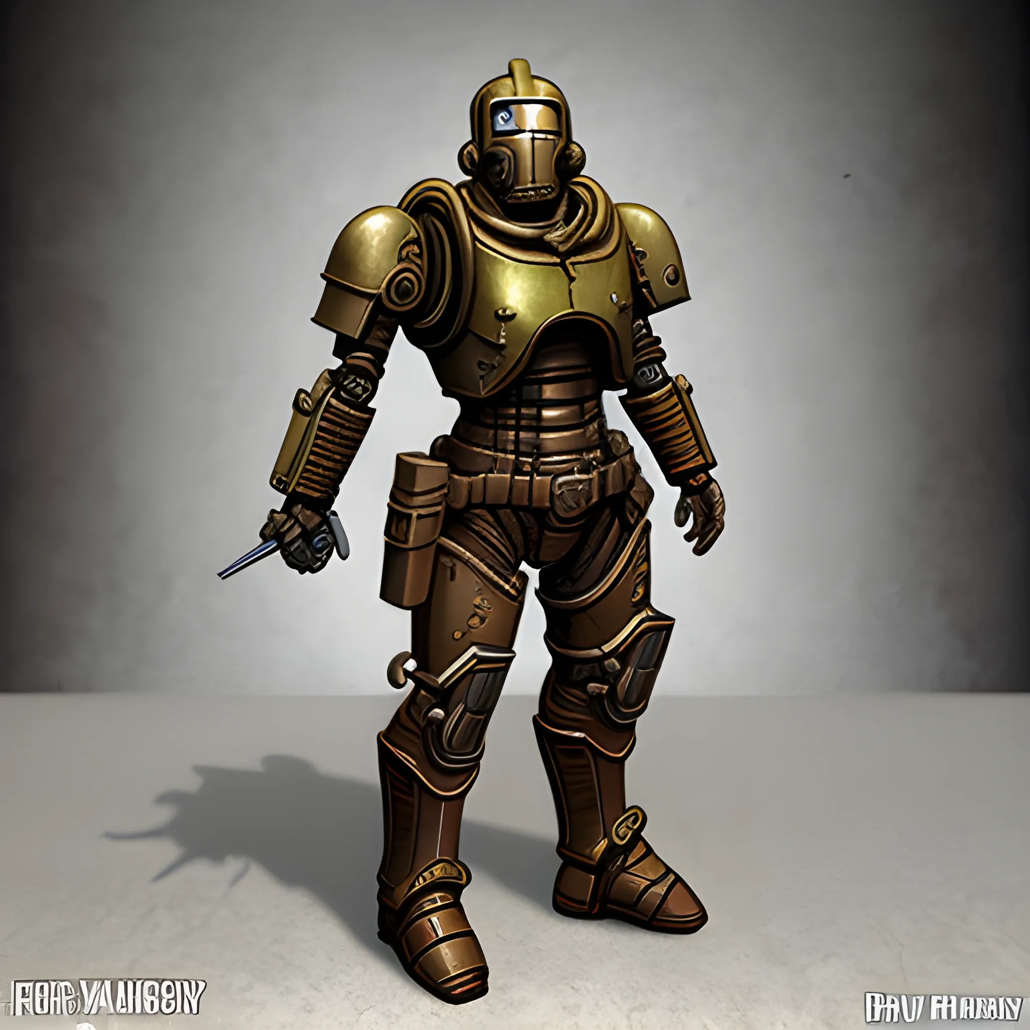 Fallout Ranger D&D Warforged Fantasy