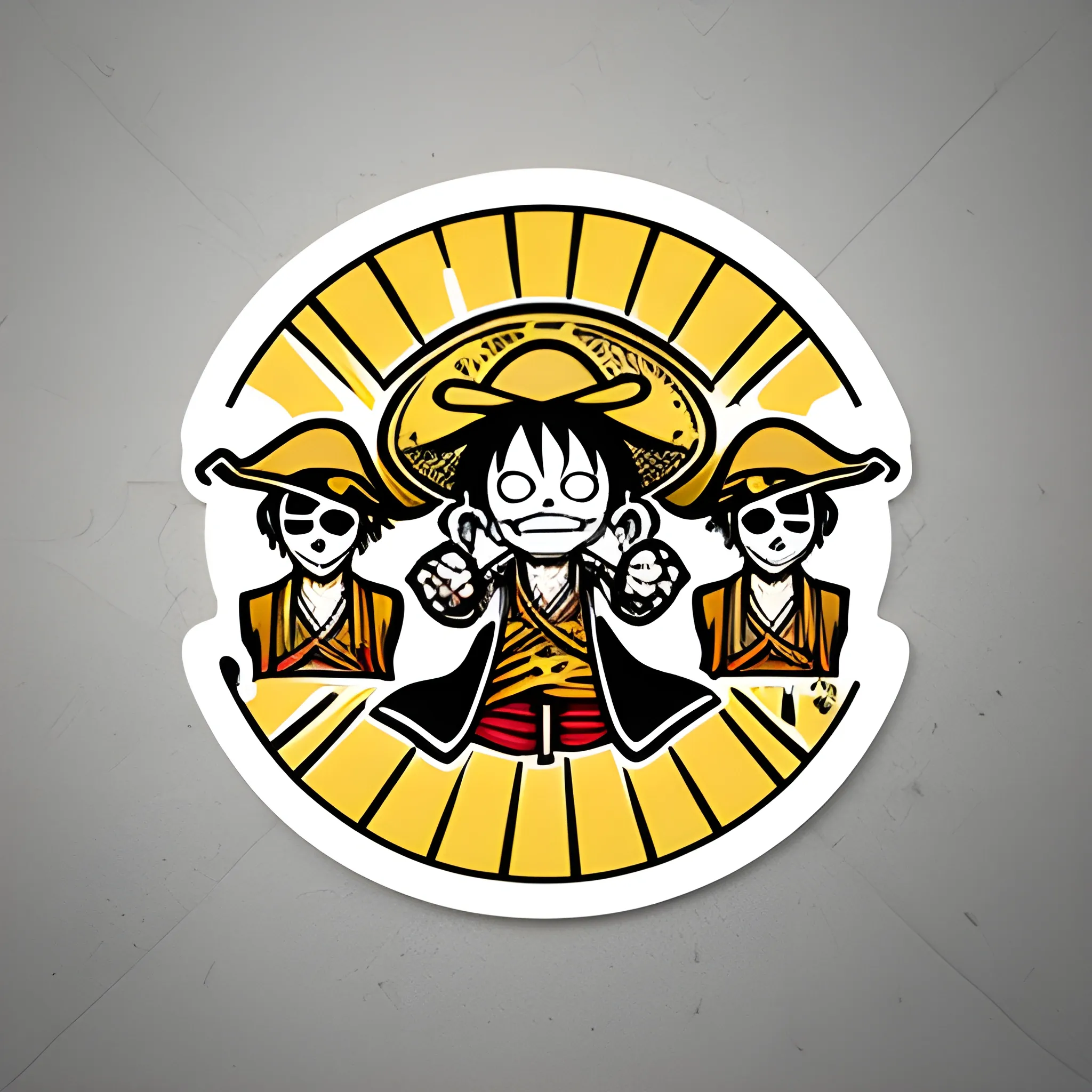 Straw Hat Pirates Dell Rack Badge by Rex | Download free STL model |  Printables.com