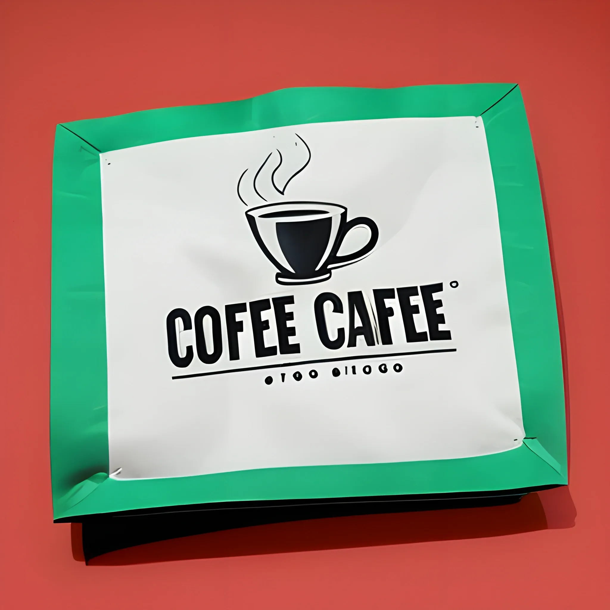 una bolsa de papel que contenga café que diga en el logo de la bolsa mi solecito , Trippy
