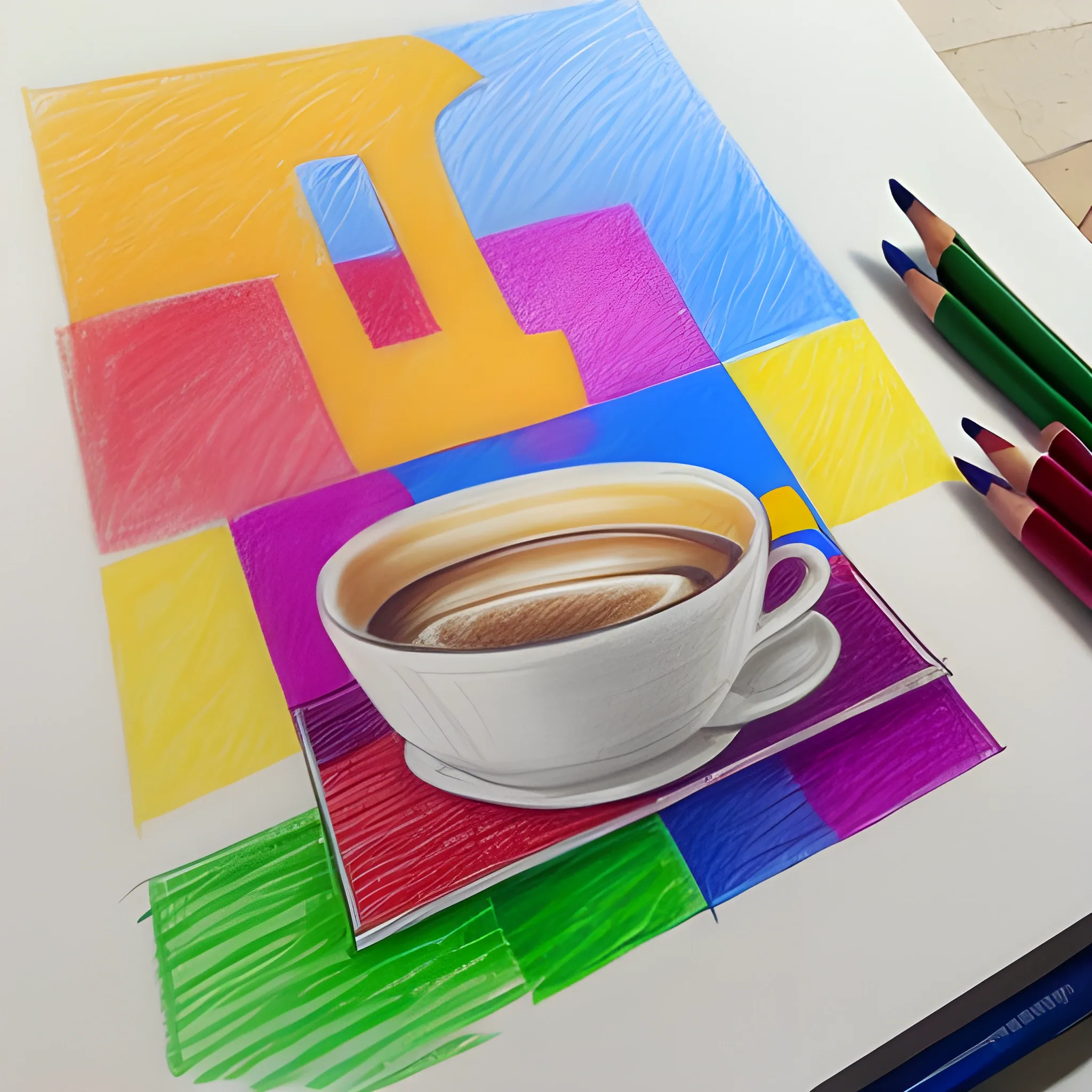 Tea cup drawing, Tea cups, Drawing cup