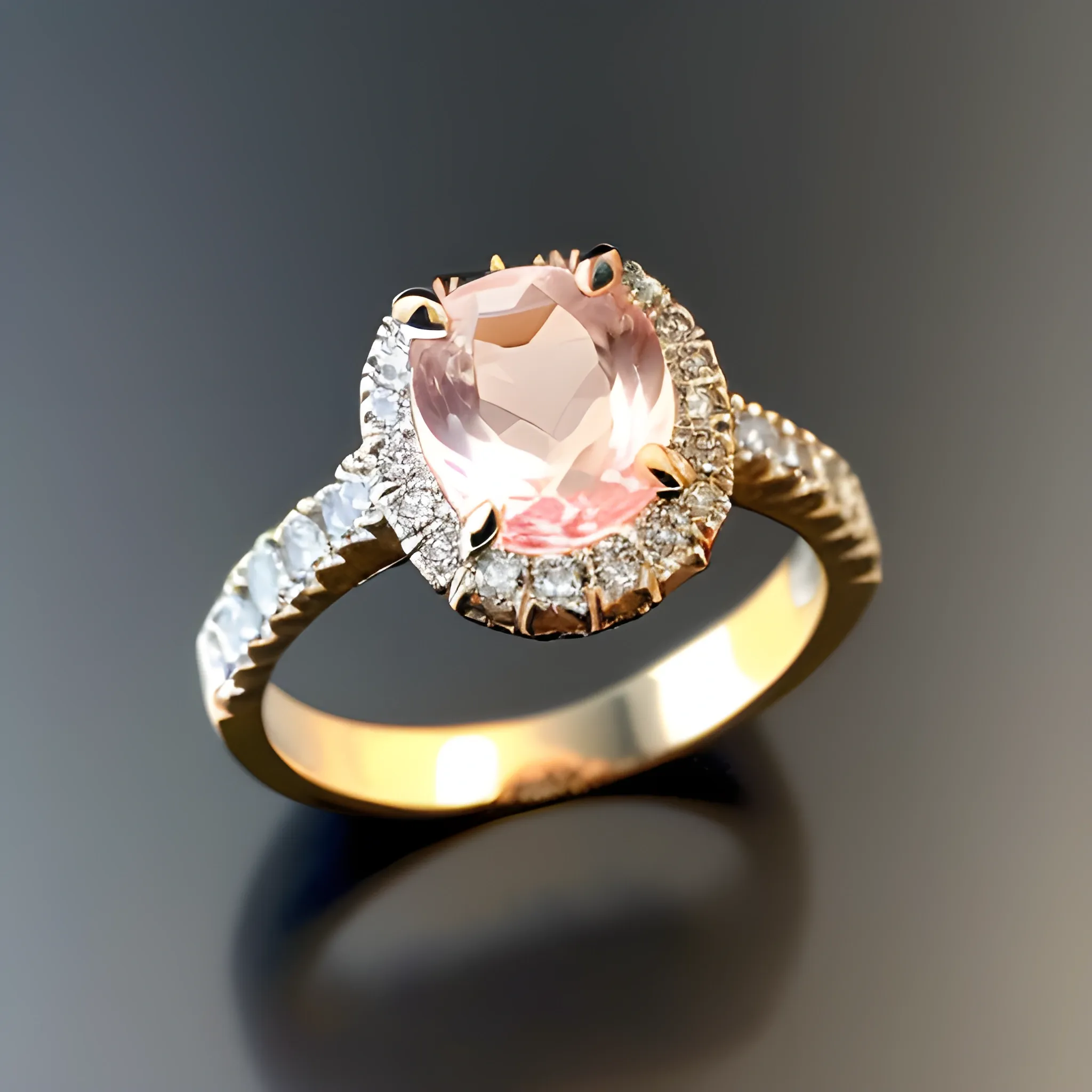 maak een promotie foto van deze ring BLUSH 1133WZI WITGOUDEN RING MET ZIRKONIA waar de ring goed zichtbaar is. de ring mag niet veranderd worden.