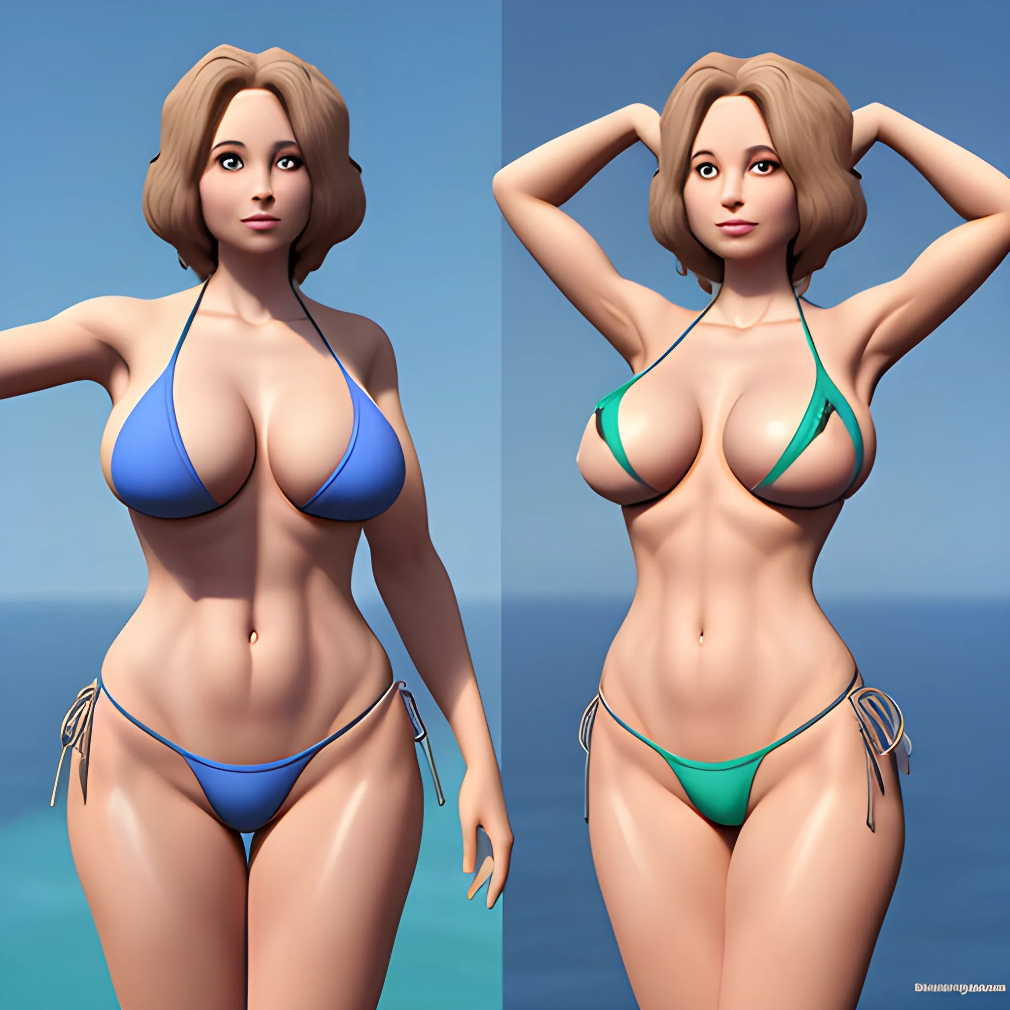 3d animation boobs