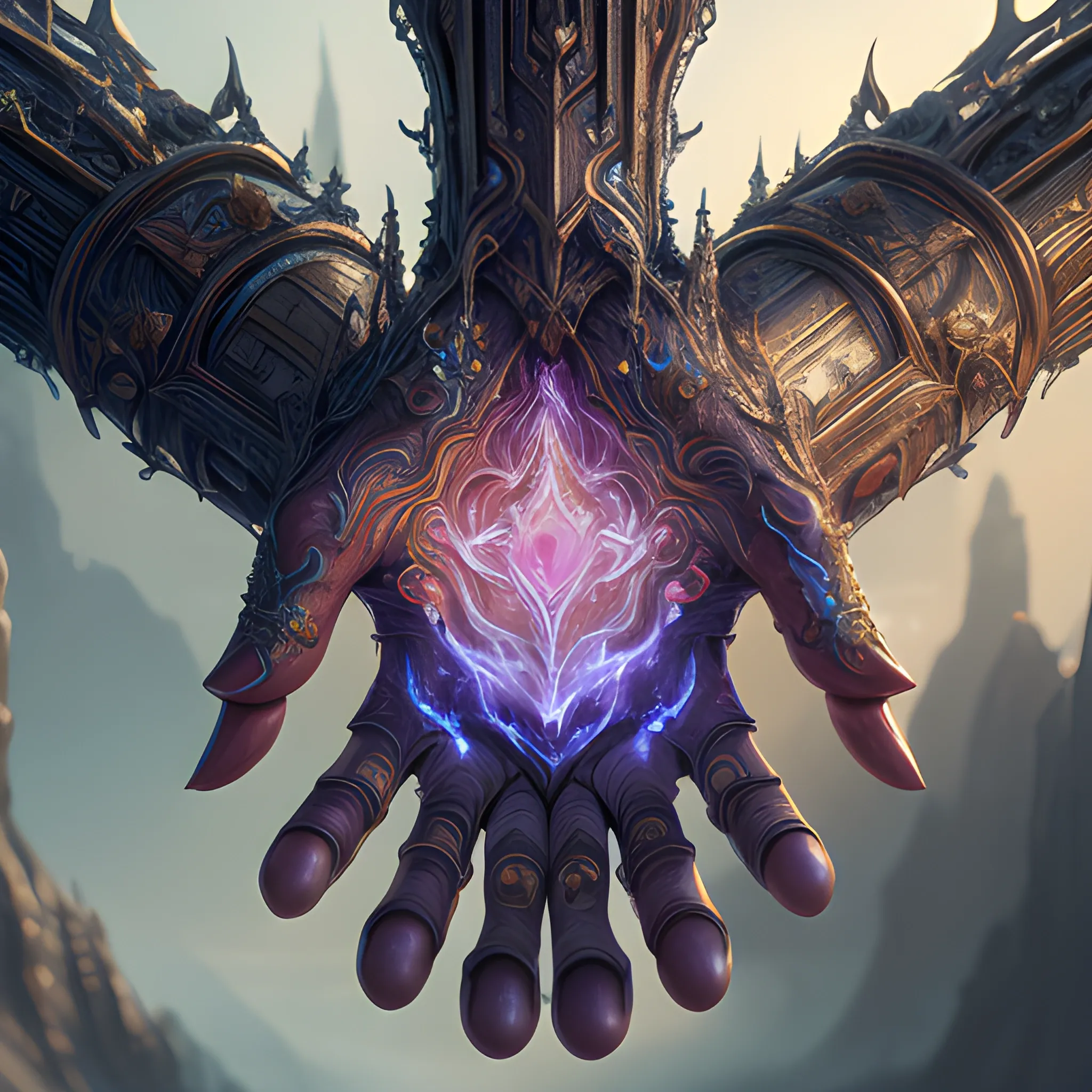 healing hand, shining hand, healing magic, 8k, high resolution, high quality, insane detailed, detailed, detailed matte painting, deep color, fantastical, intricate detail, splash screen, complementary colors, fantasy concept art, 8k resolution trending on Artstation Unreal Engine 5