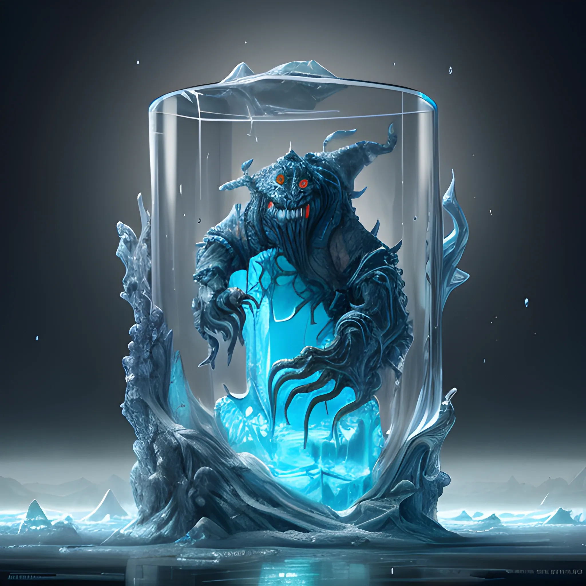 fantasy ice creatures