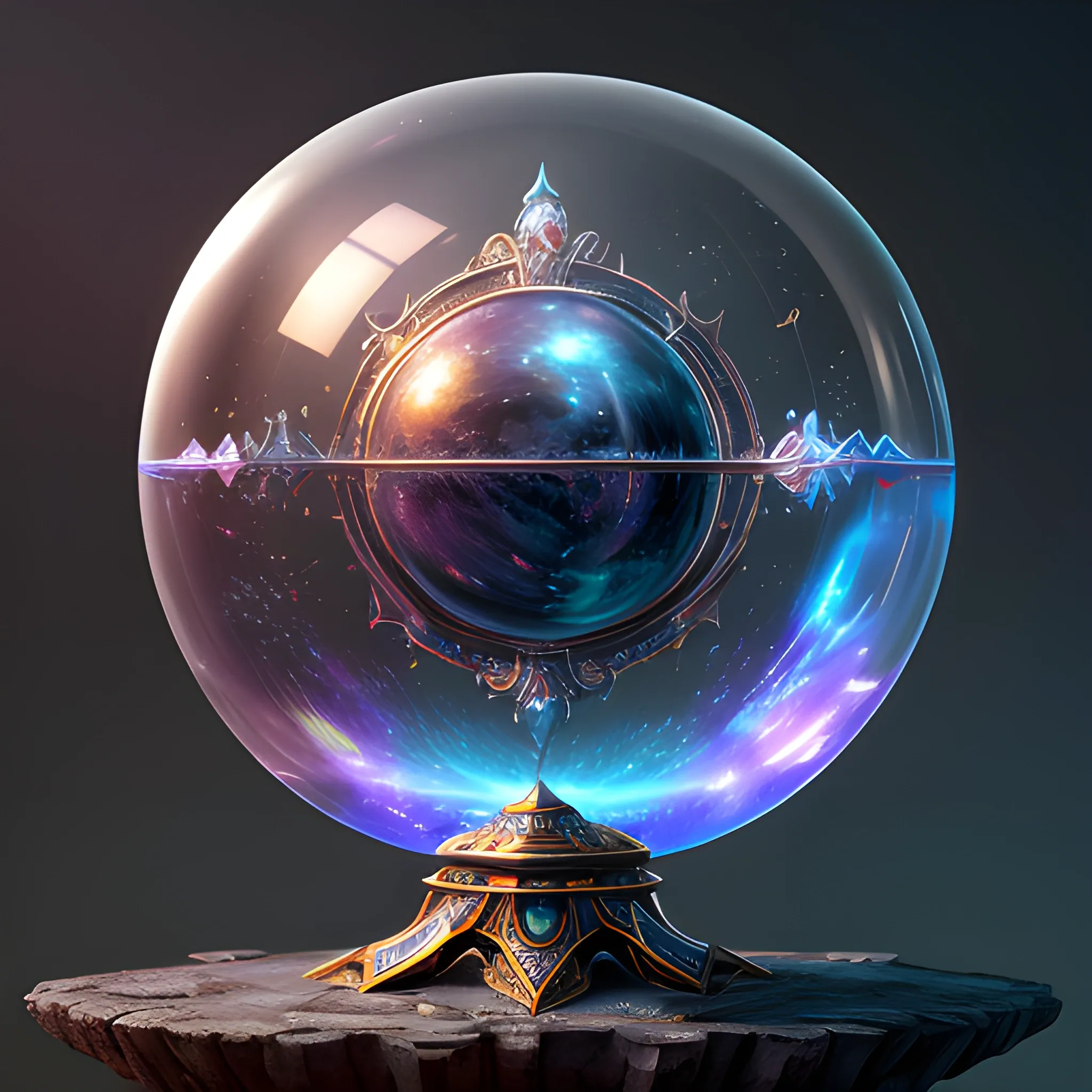 magic sphere, magic barrier, transparent barrier, magic cope, , 8k, high resolution, high quality, detailed, detailed matte painting, deep color, fantastical, intricate detail, splash screen, complementary colors, fantasy concept art, 8k resolution trending on Artstation Unreal Engine 5