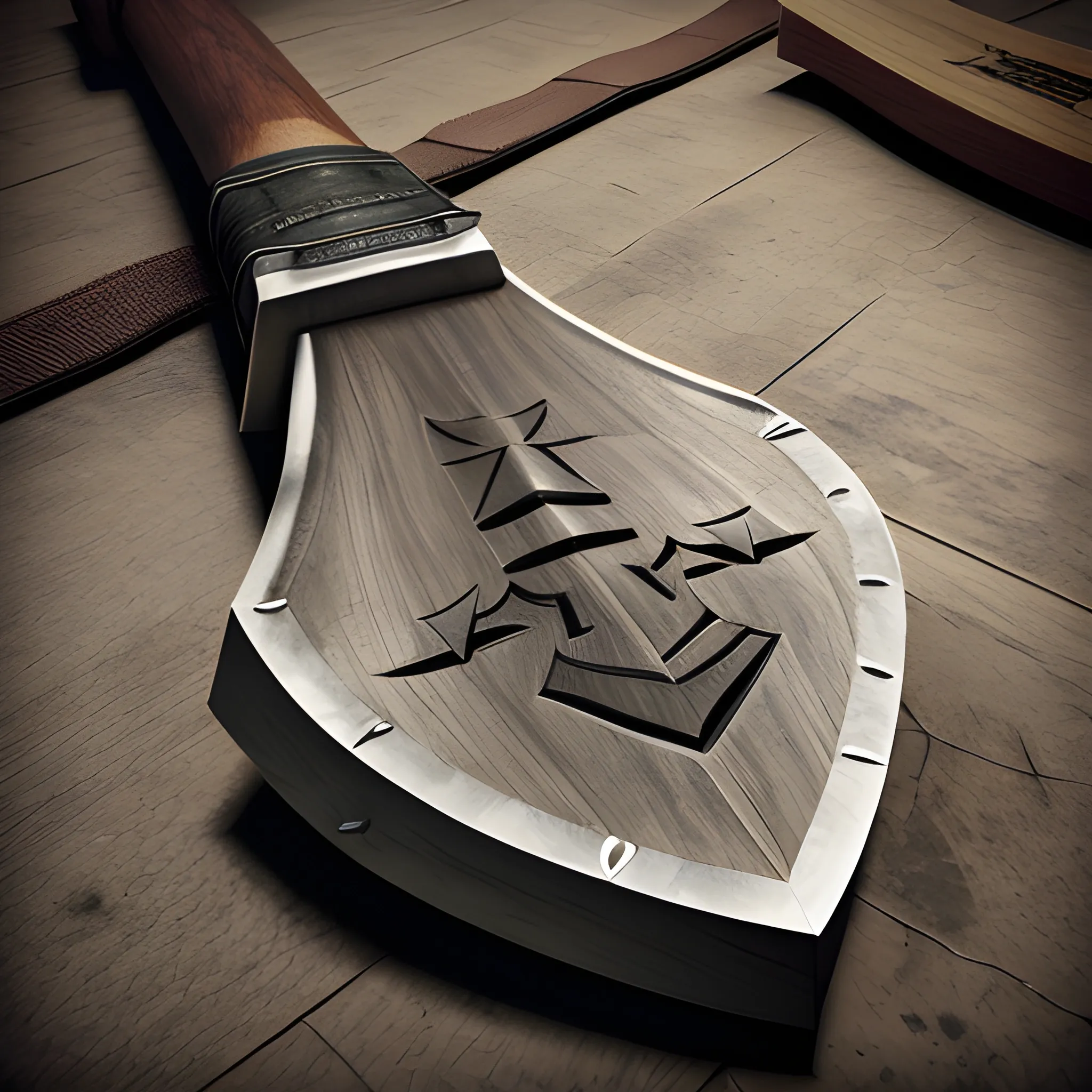 axe, hatchet, 8k, high resolution, high quality, detailed, photorealistic, hyperrealistic