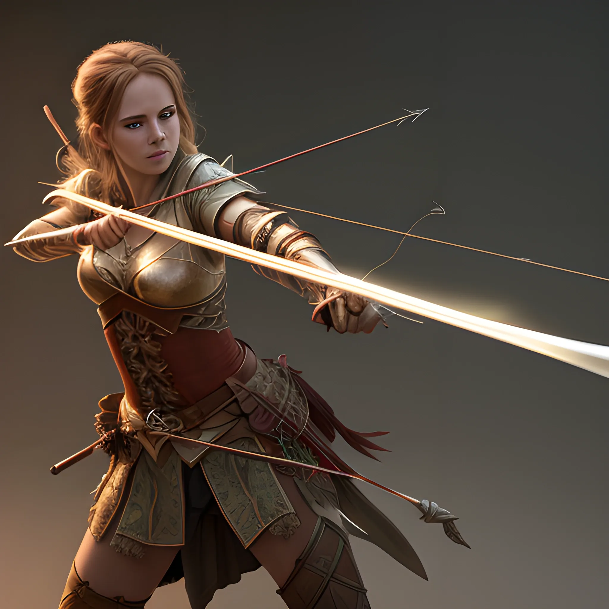 magic longbow, 8k, high resolution, high quality, detailed