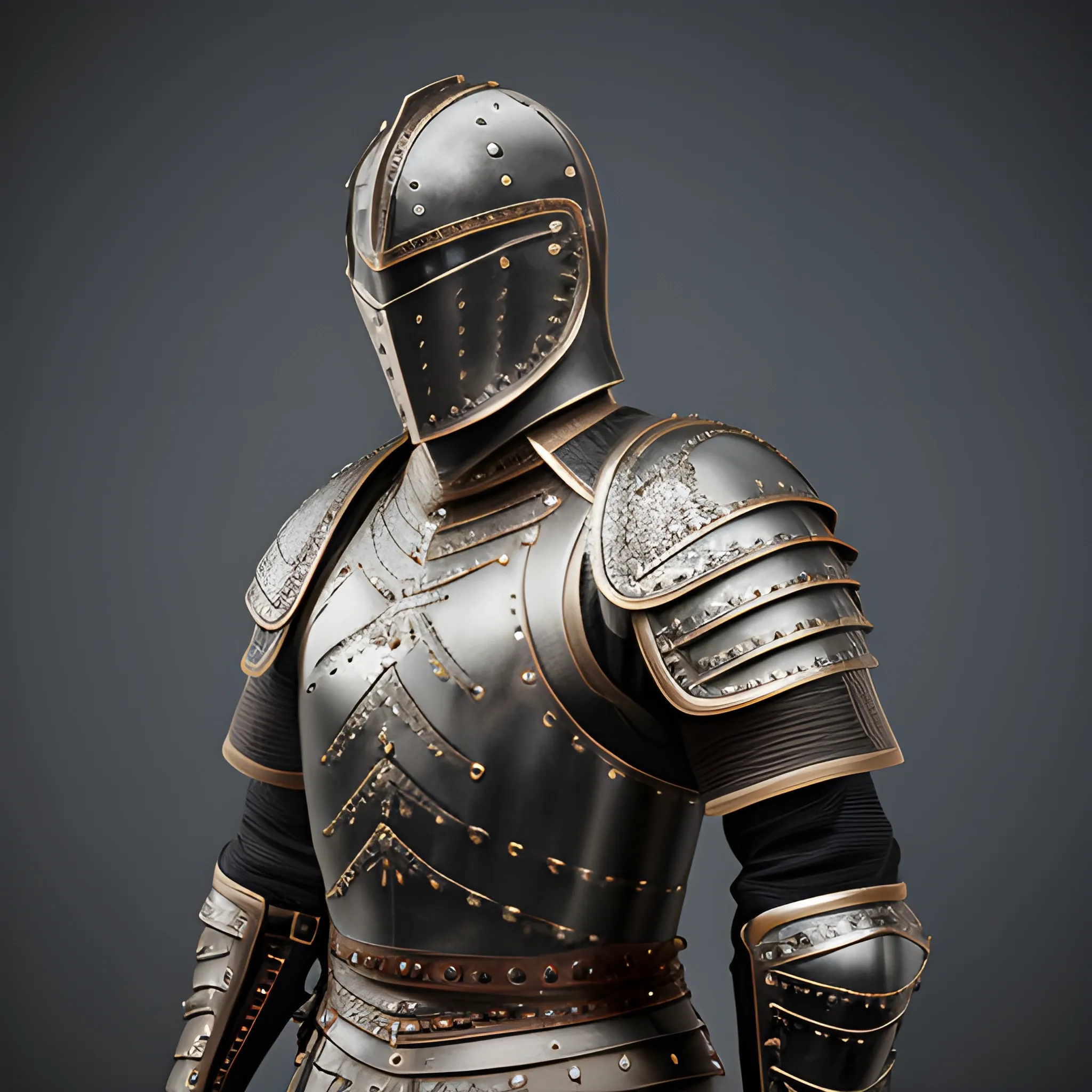 leather armour, armour from leather, 8k, high resolution, high q ...