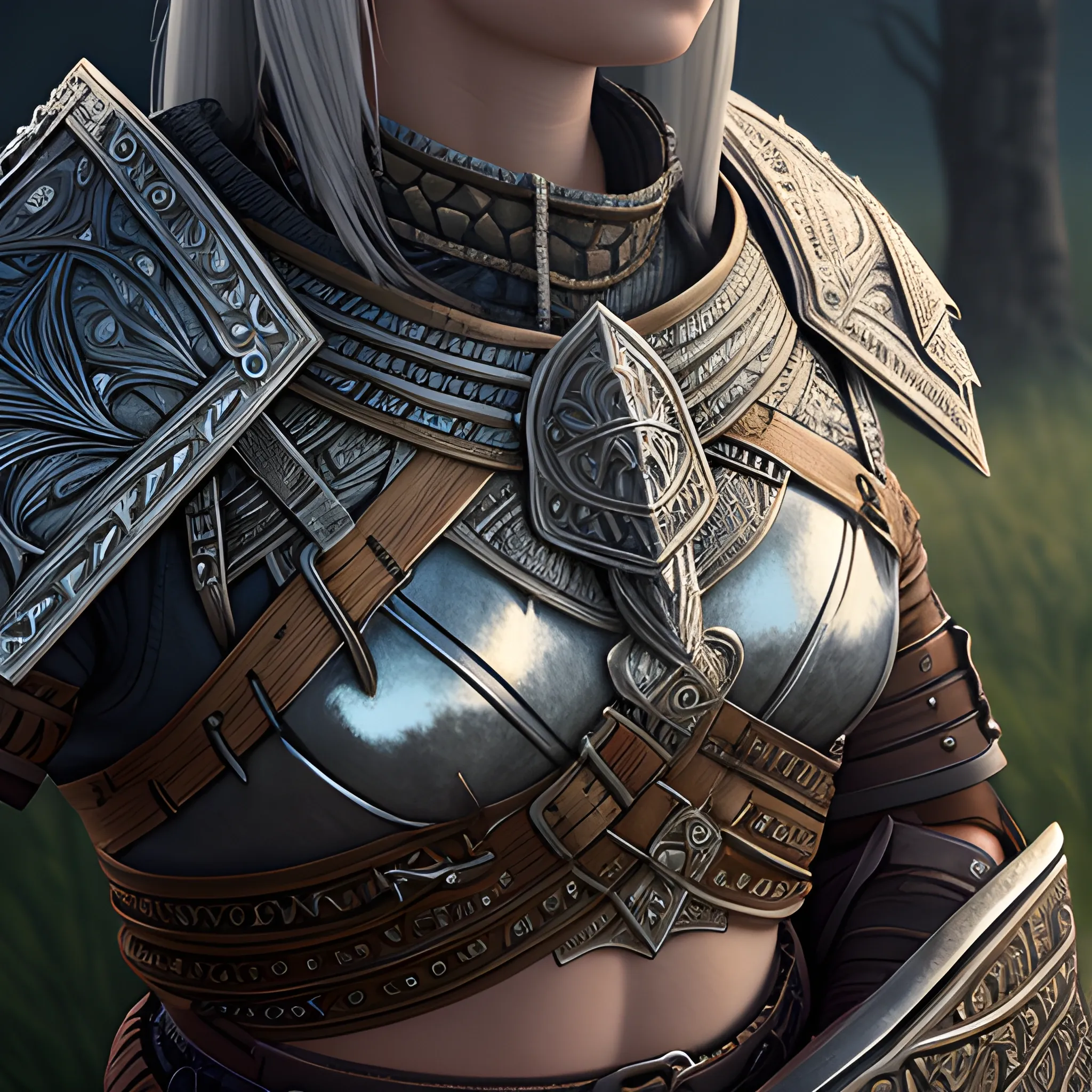 hauberk, high fantasy, 8k, high resolution, high quality, detailed, photorealistic, hyperrealistic