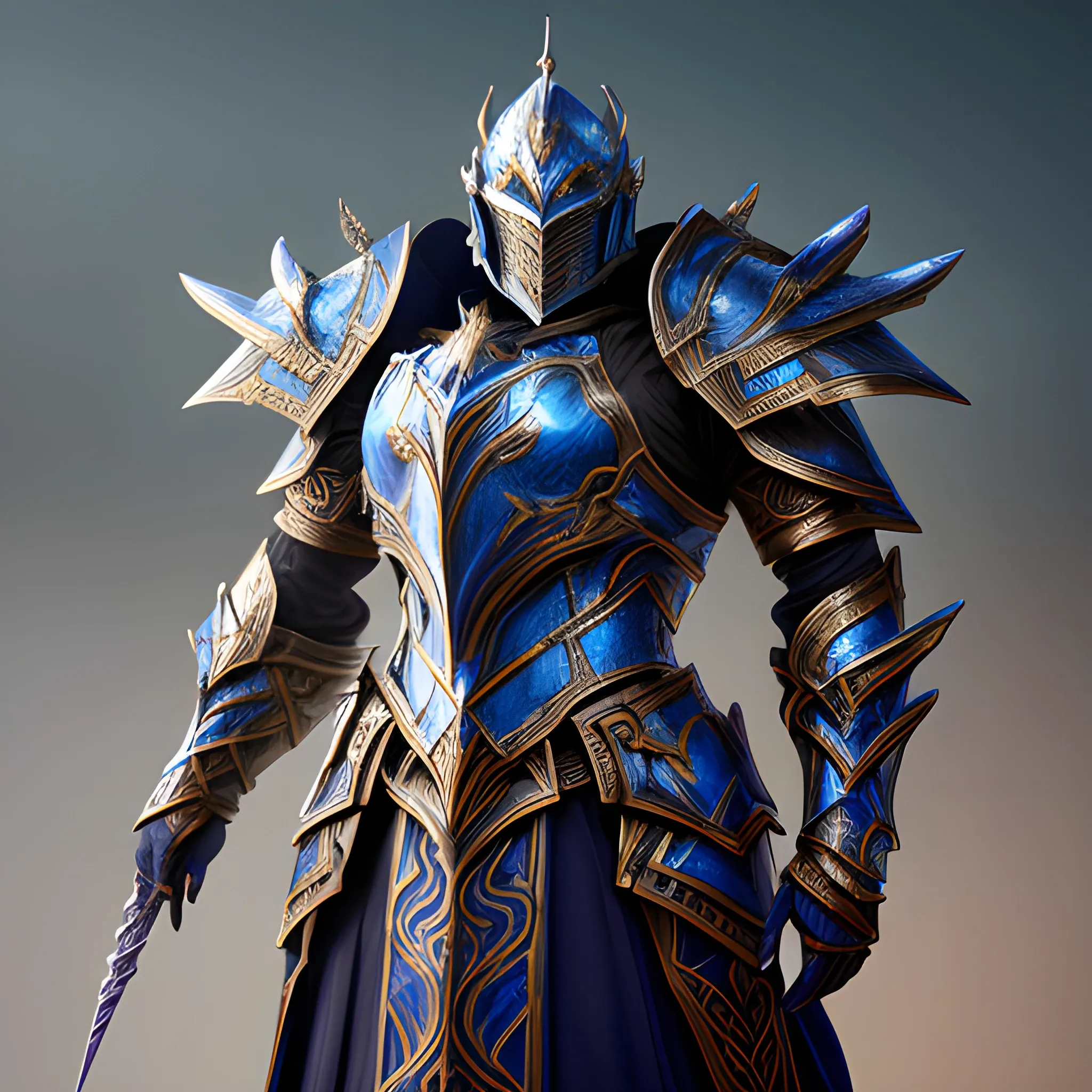 magic armor, shining armor, sorcerrer armor, high fantasy, 8k, h 