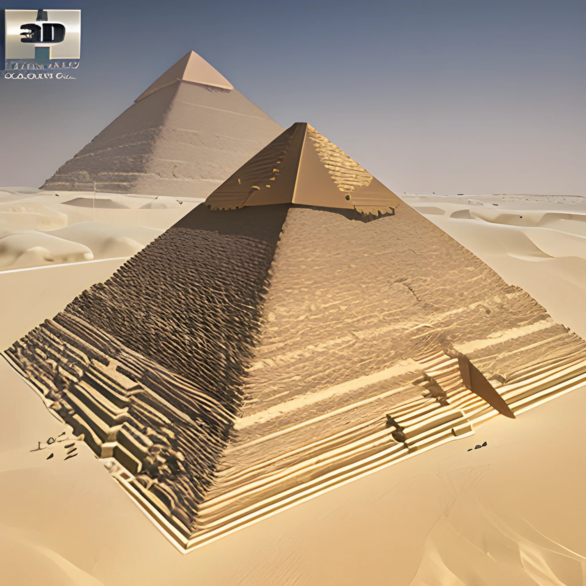 Pyramids of Egypt, 3D