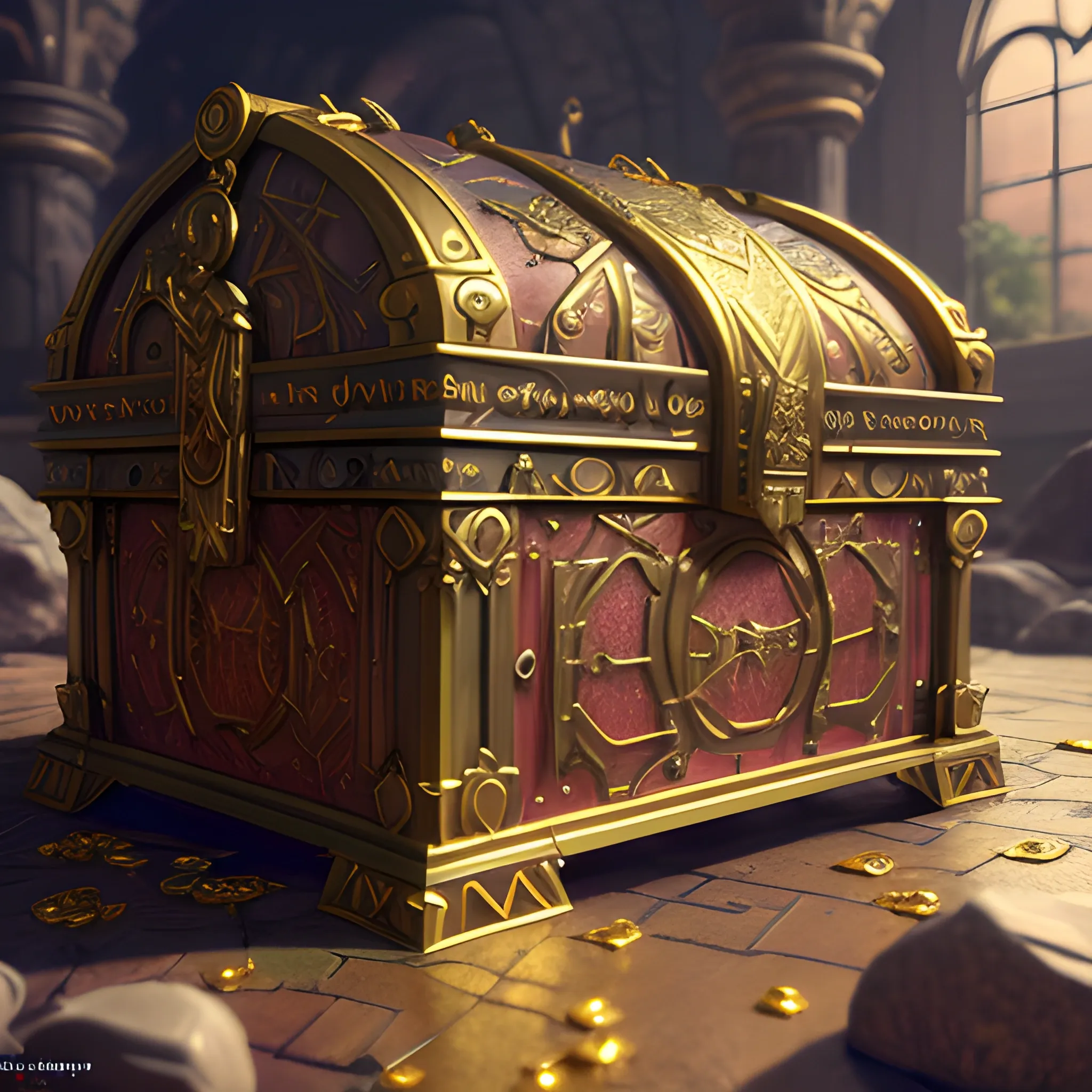 Golden chest hi-res stock photography and images - Alamy