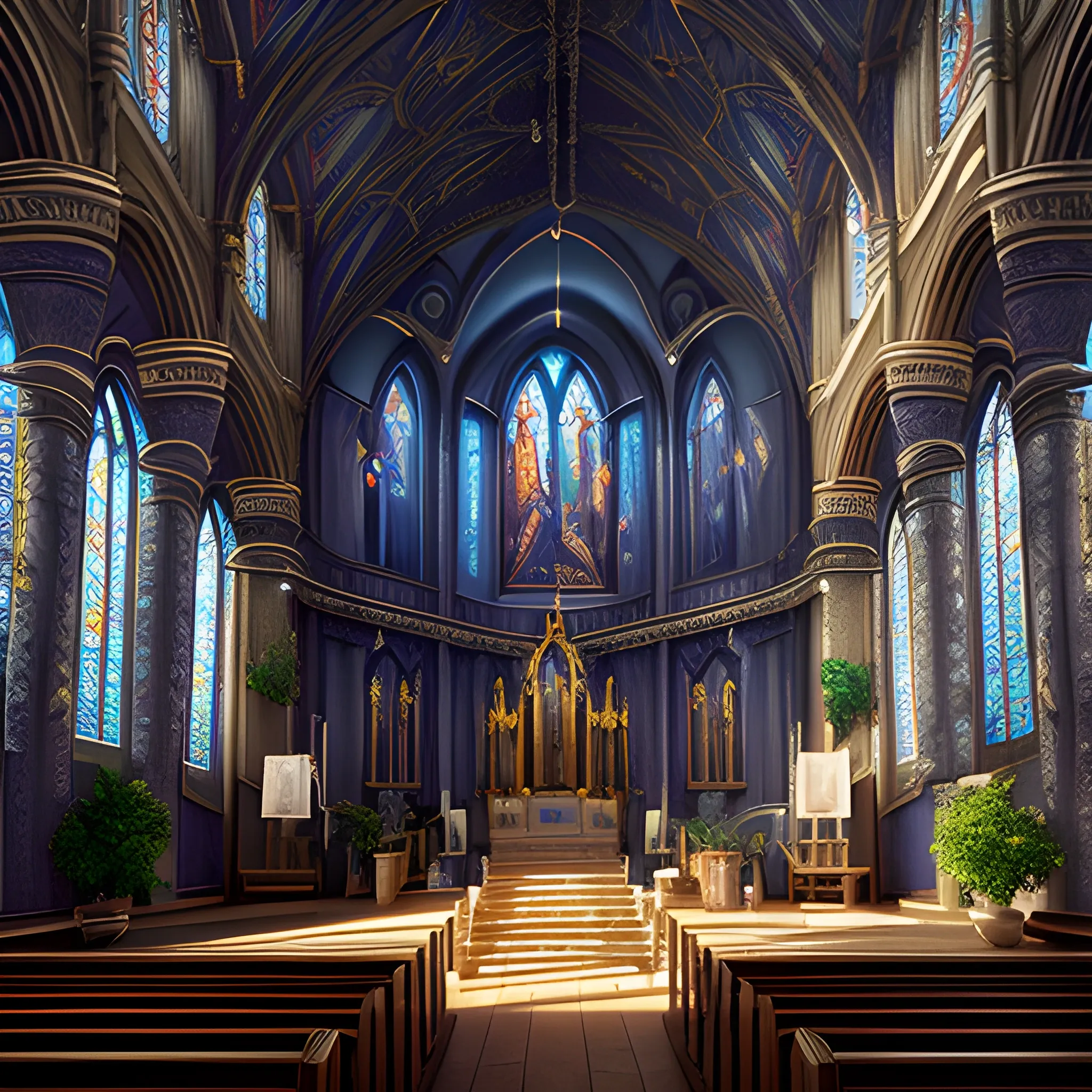 Discover 92 anime church background  incdgdbentre