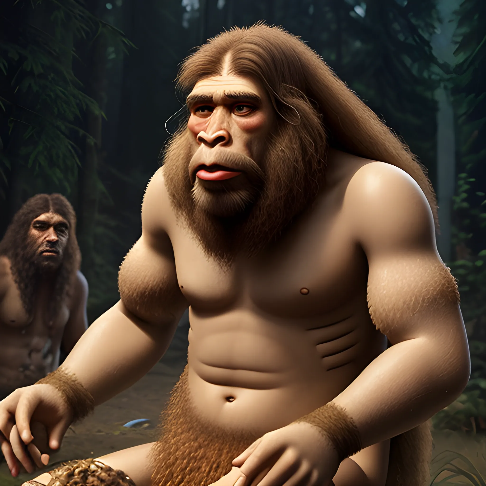 neanderthal discovering ai