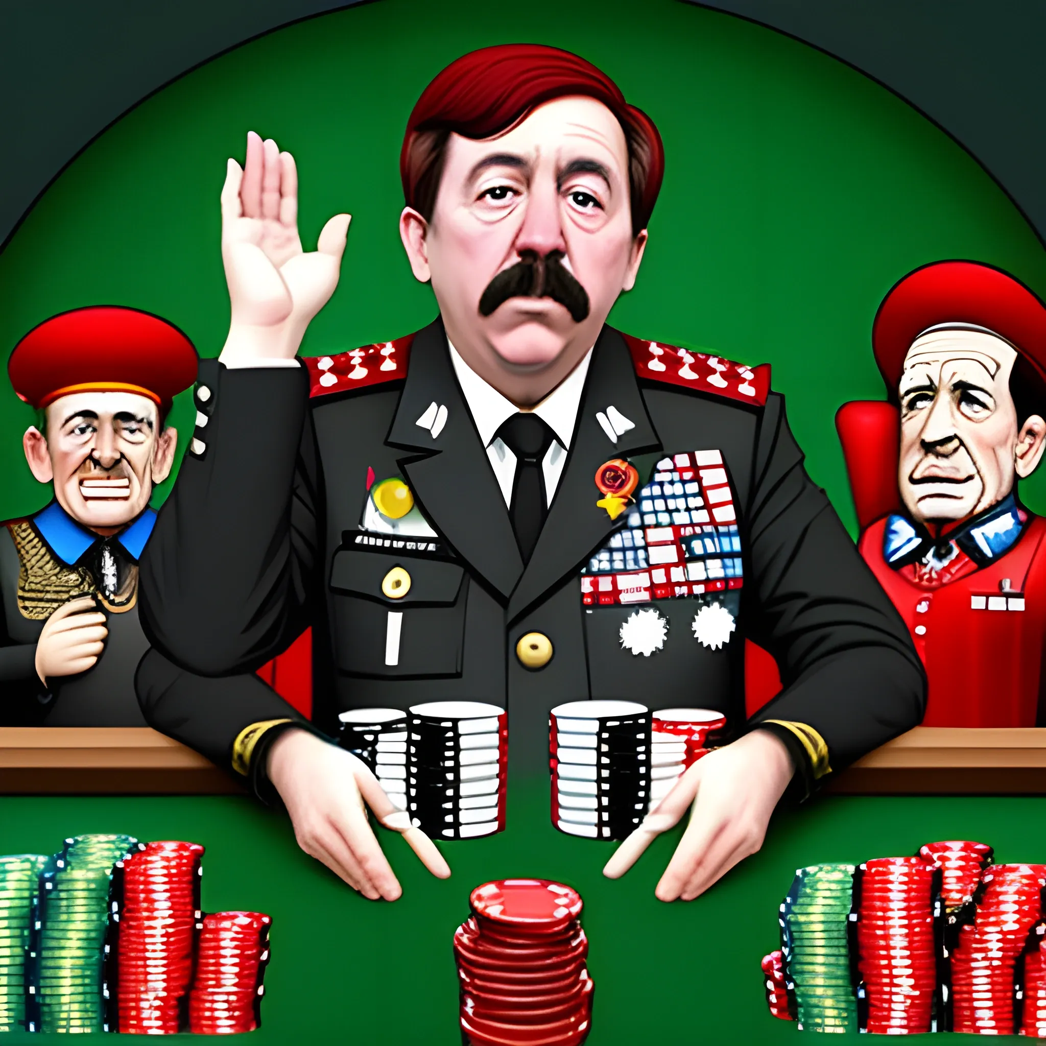 tinpot poker dictator
