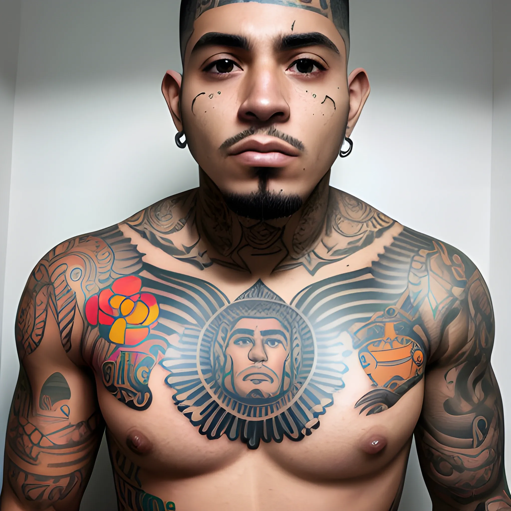 Latin colombian man face tatto trap rap
CAMPA