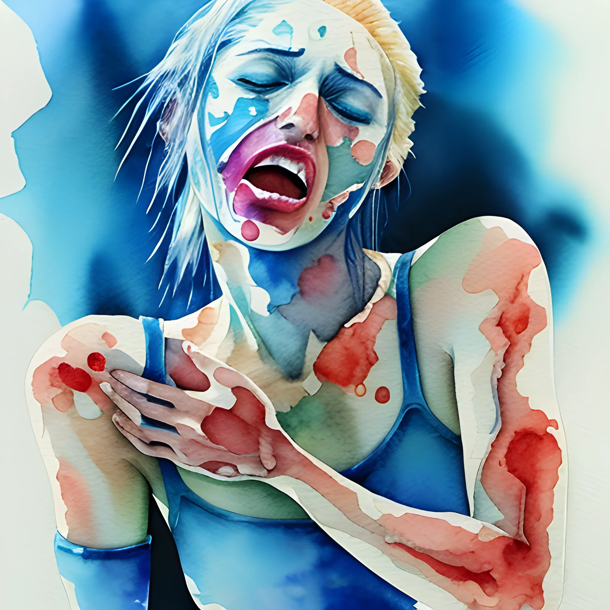 Pain , Water Color