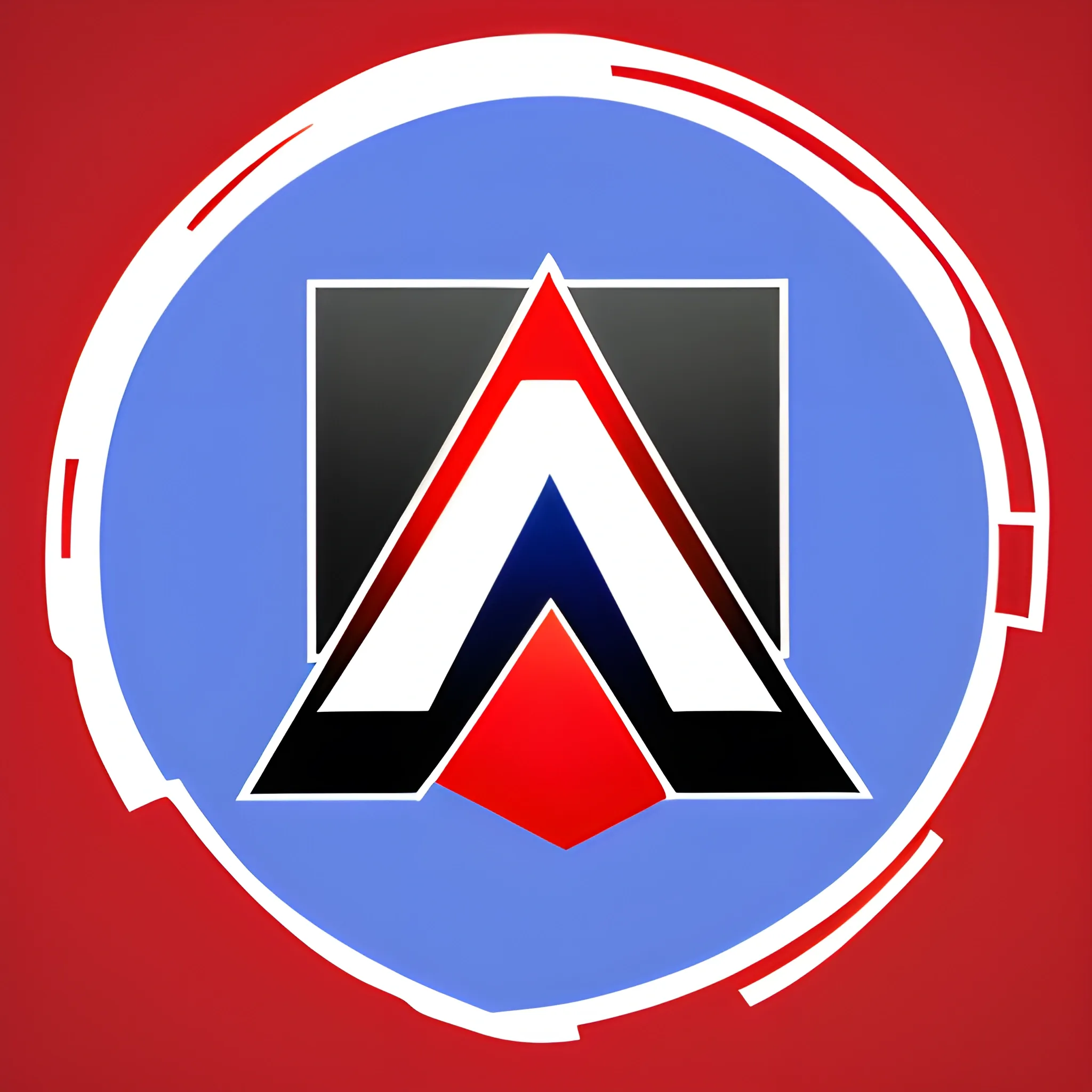 AR new logo with graphic design