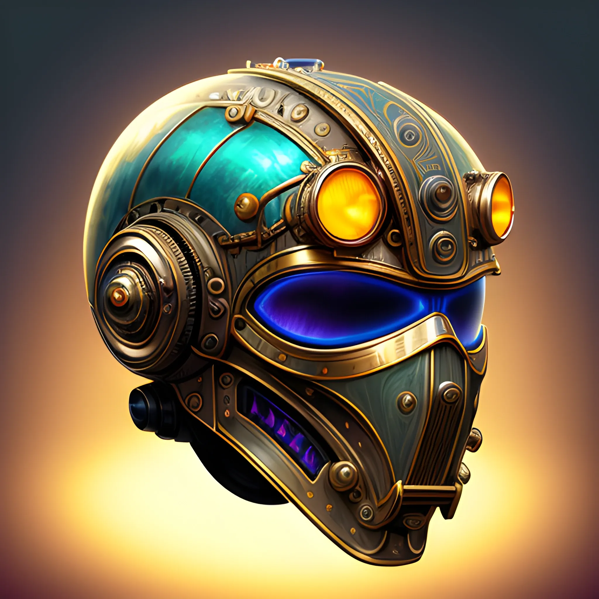 steampunk helmet fantasy art mask robot ninja stylized digital illustration sharp focus, elegant intricate digital painting artstation concept art global illumination ray tracing advanced technology chaykin howard and campionpascale and cooke darwyn and davis jack lofi hiphop vaporwave late night highway vibe photoreal intricate detail
, Oil Painting, Cartoon, Water Color, Trippy