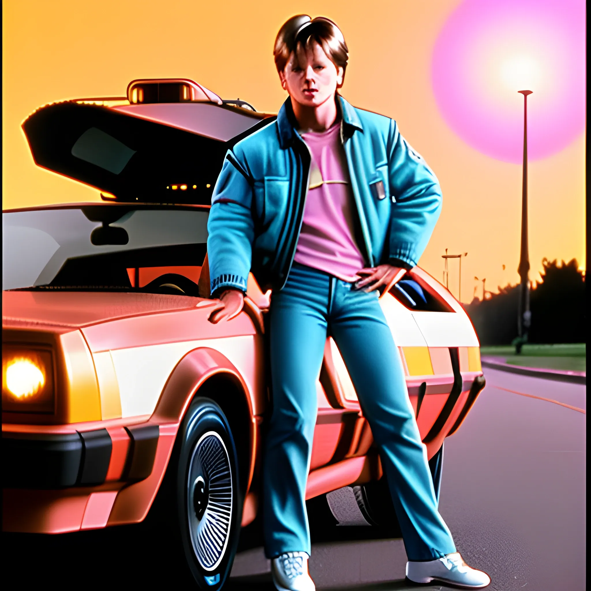 Marty mcfly 1985