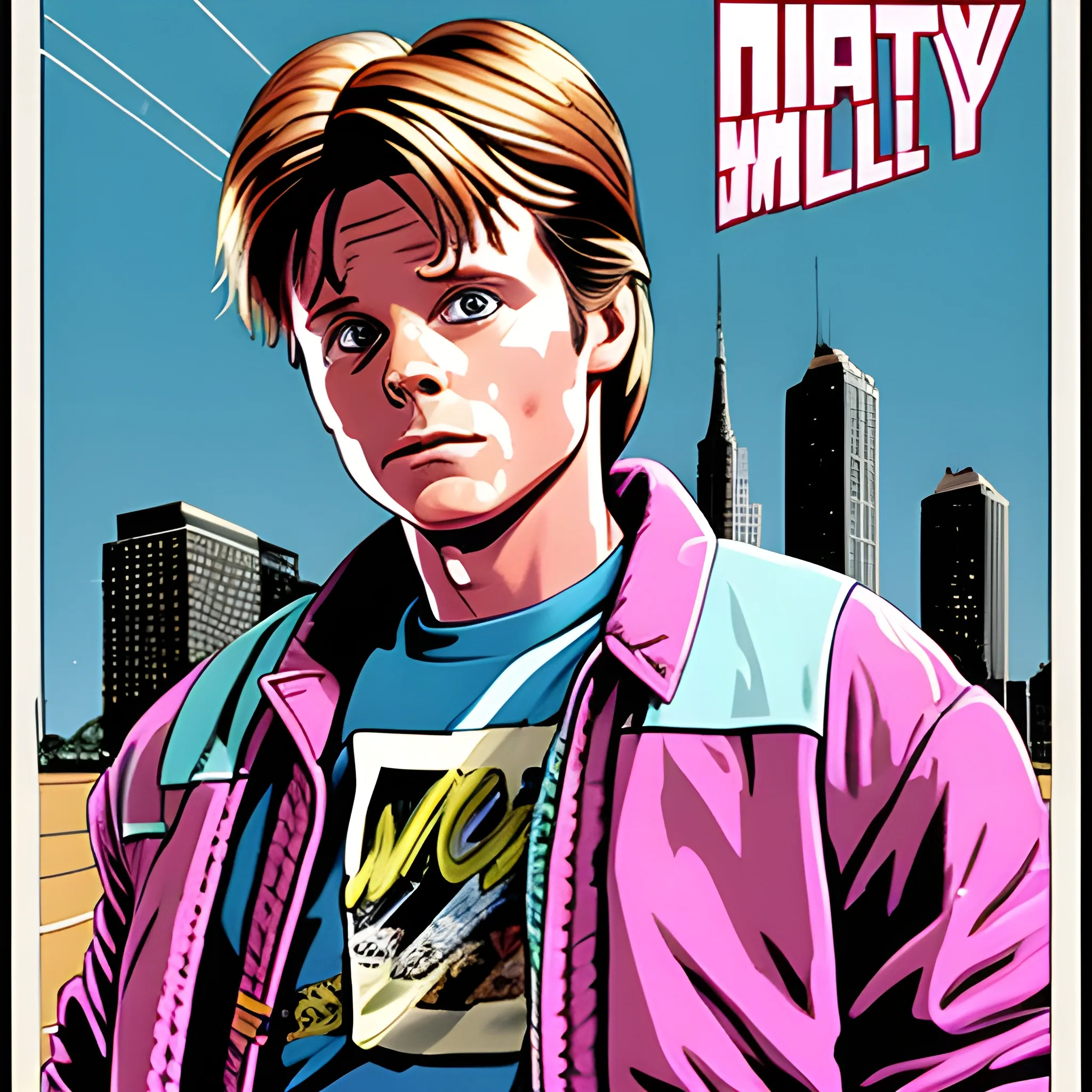 Marty mcfly 1985