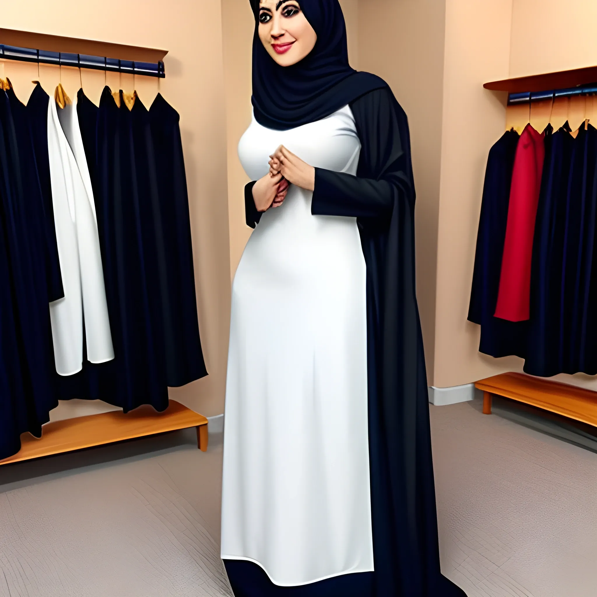 Hijab Fitting Abaya And 35 Age 3d Arthubai