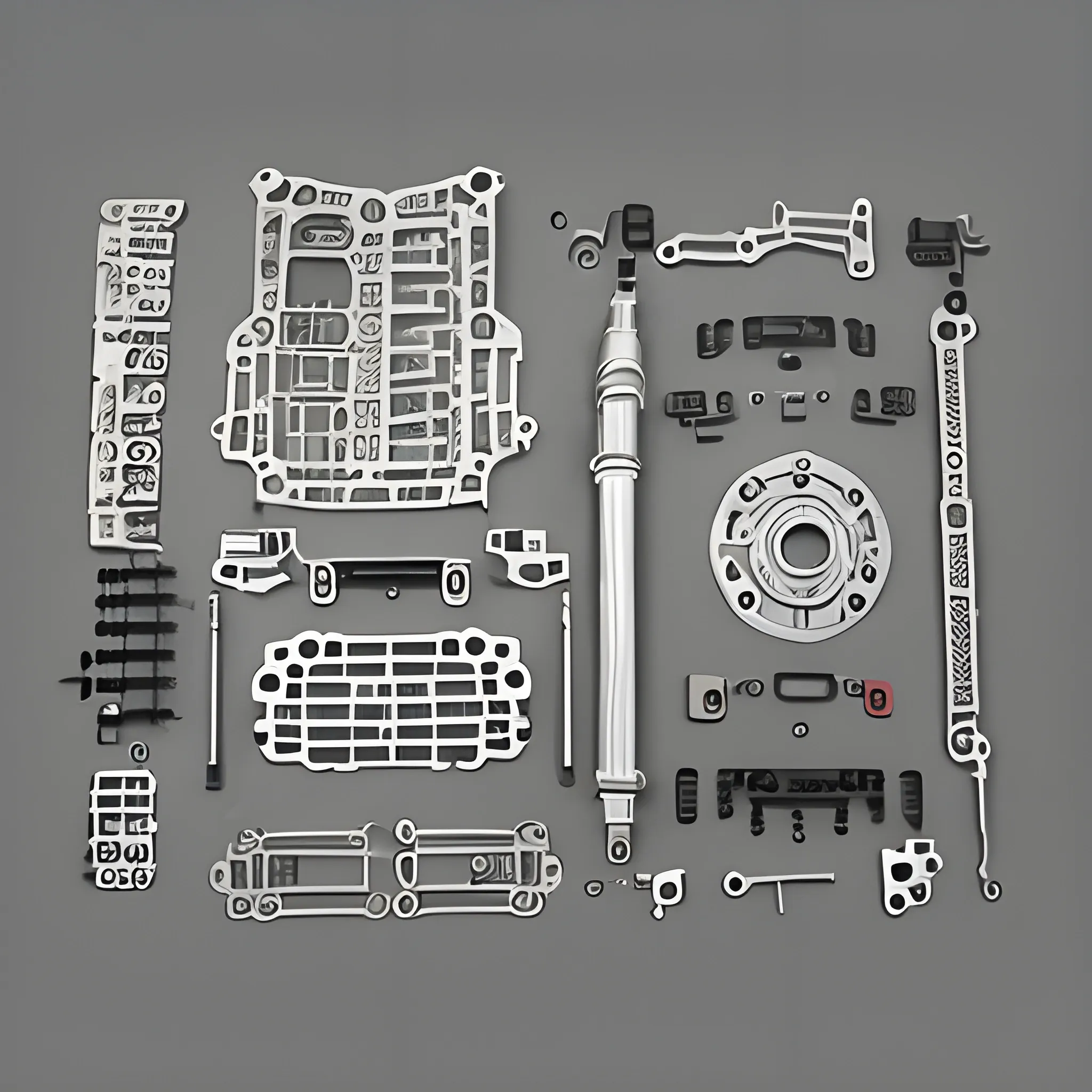 Buy auto parts WeChat image, background picture, car dismantling parts, auto parts