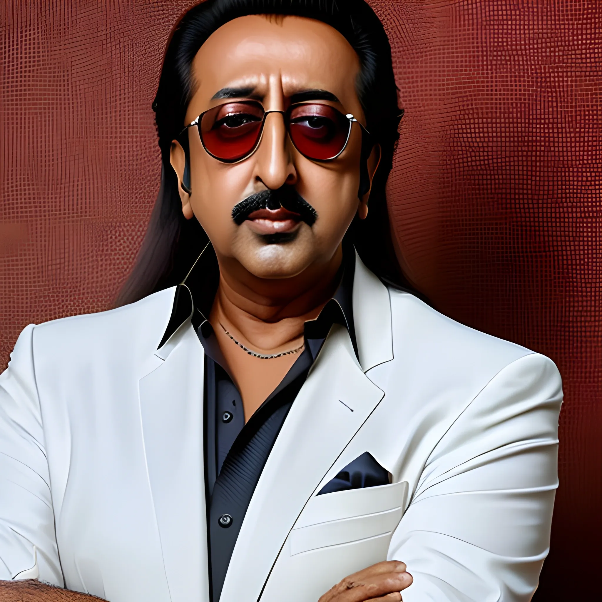 gulshan grover in long hair with clean shave 4k sharp image