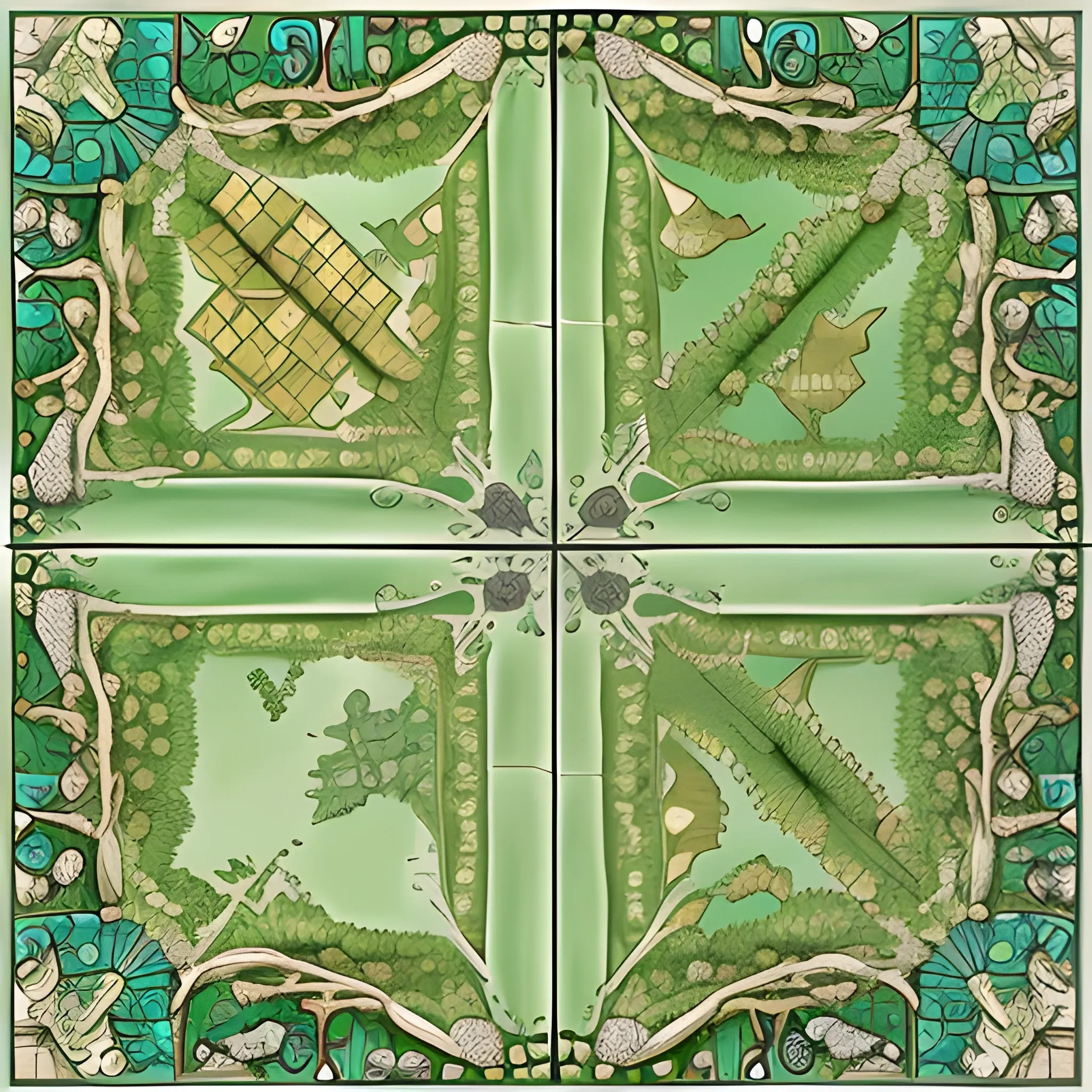 tile map , forest , fantasy , flat 2D