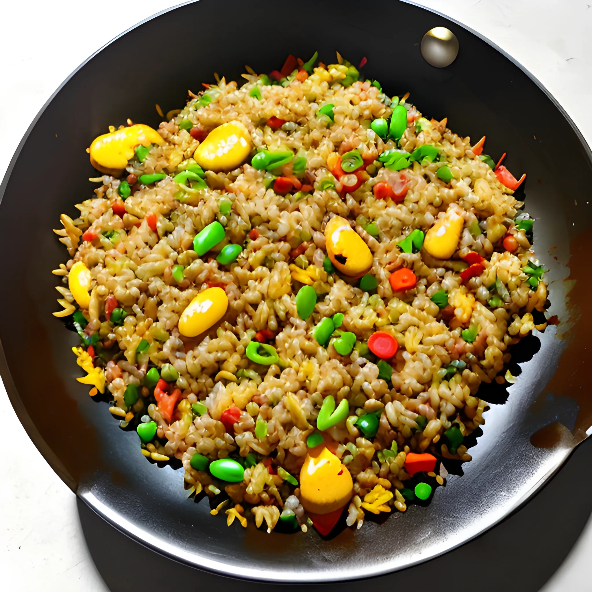 Tenderloin Egg Fried Rice, realistic