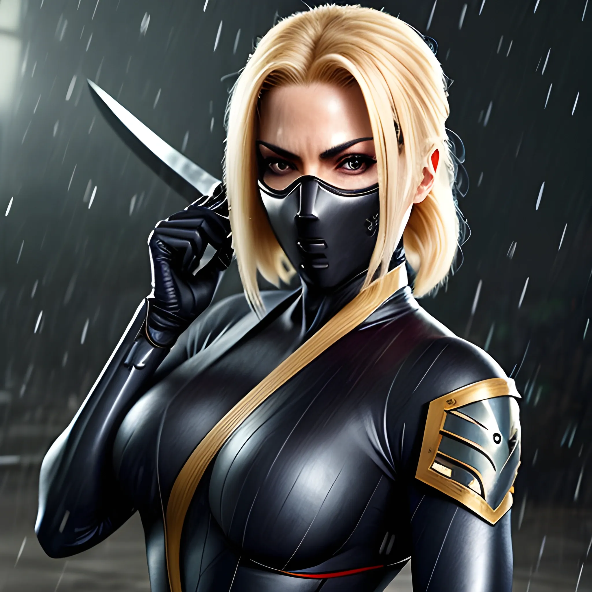 Female Ninja Vector & Photo (Free Trial) | Bigstock
