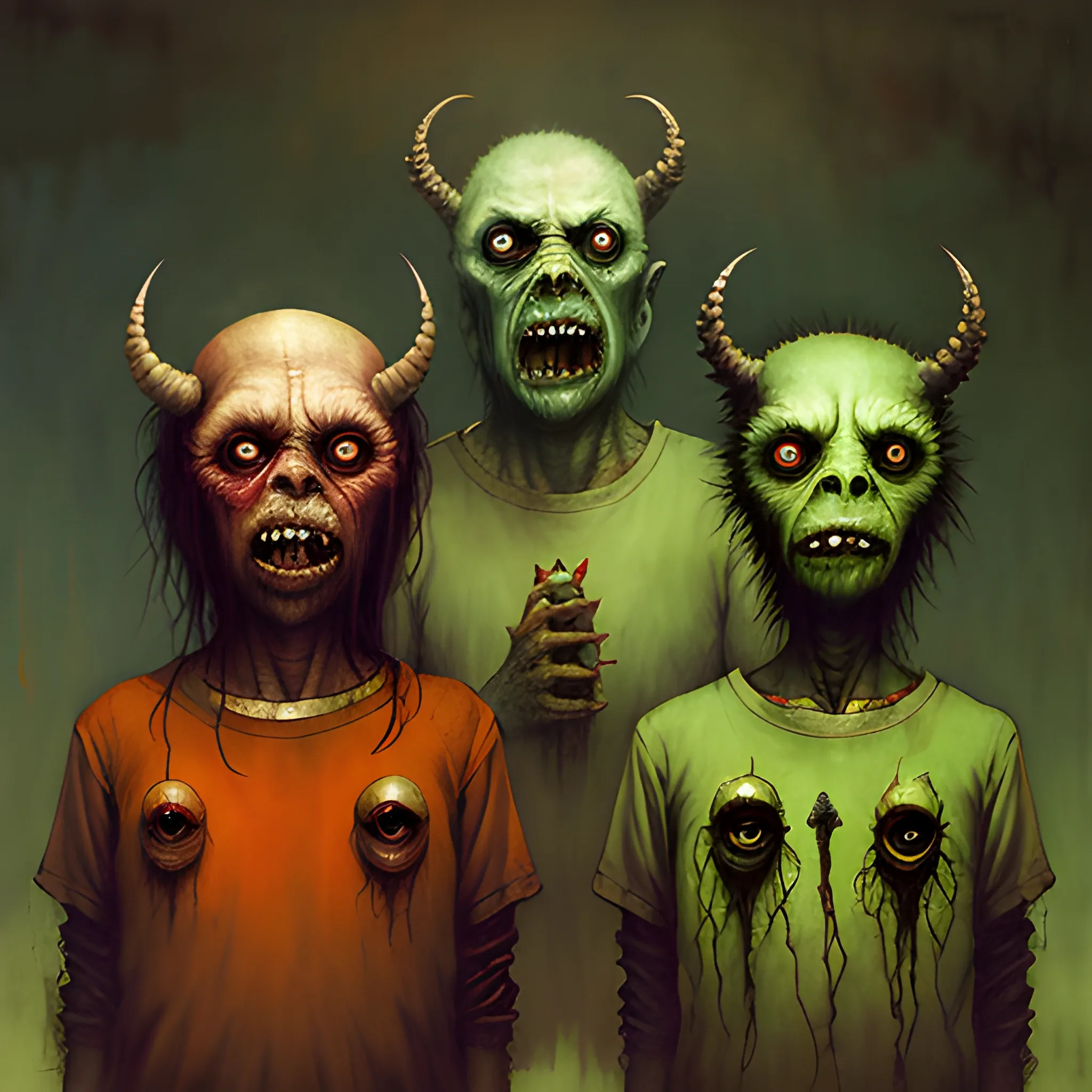 Monsters by Esao Andrews