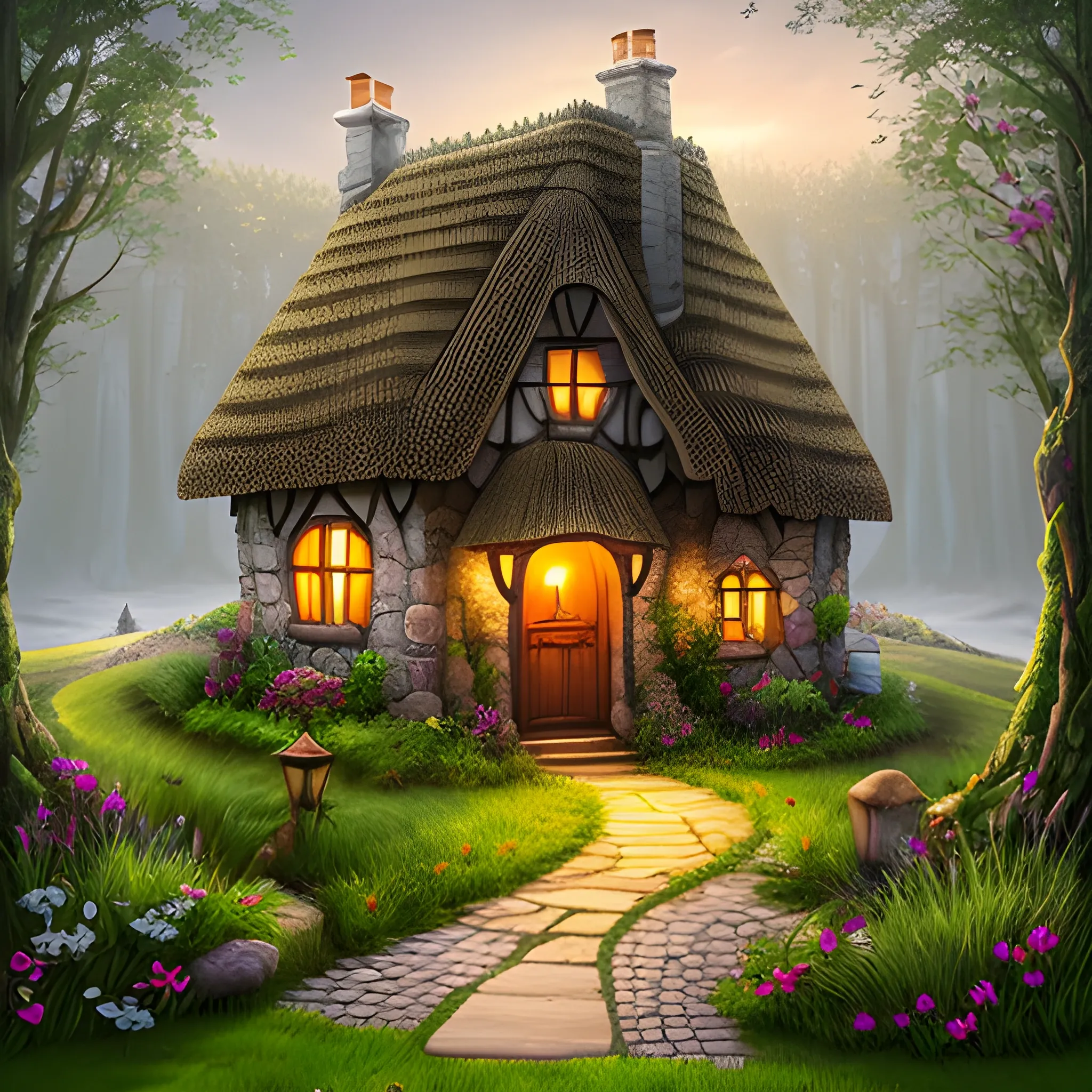 fantasy cottage