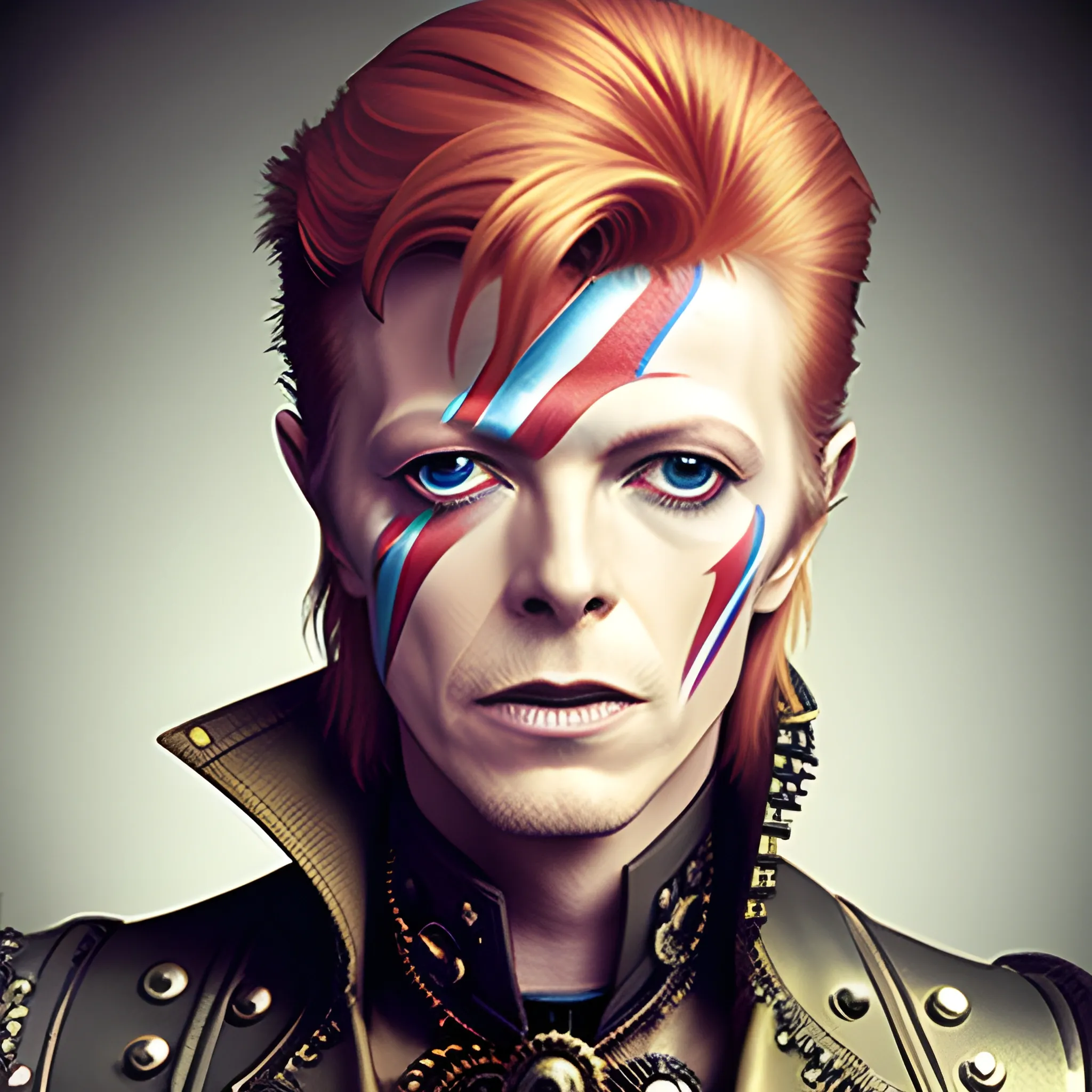 David Bowie Steampunk Arthub ai