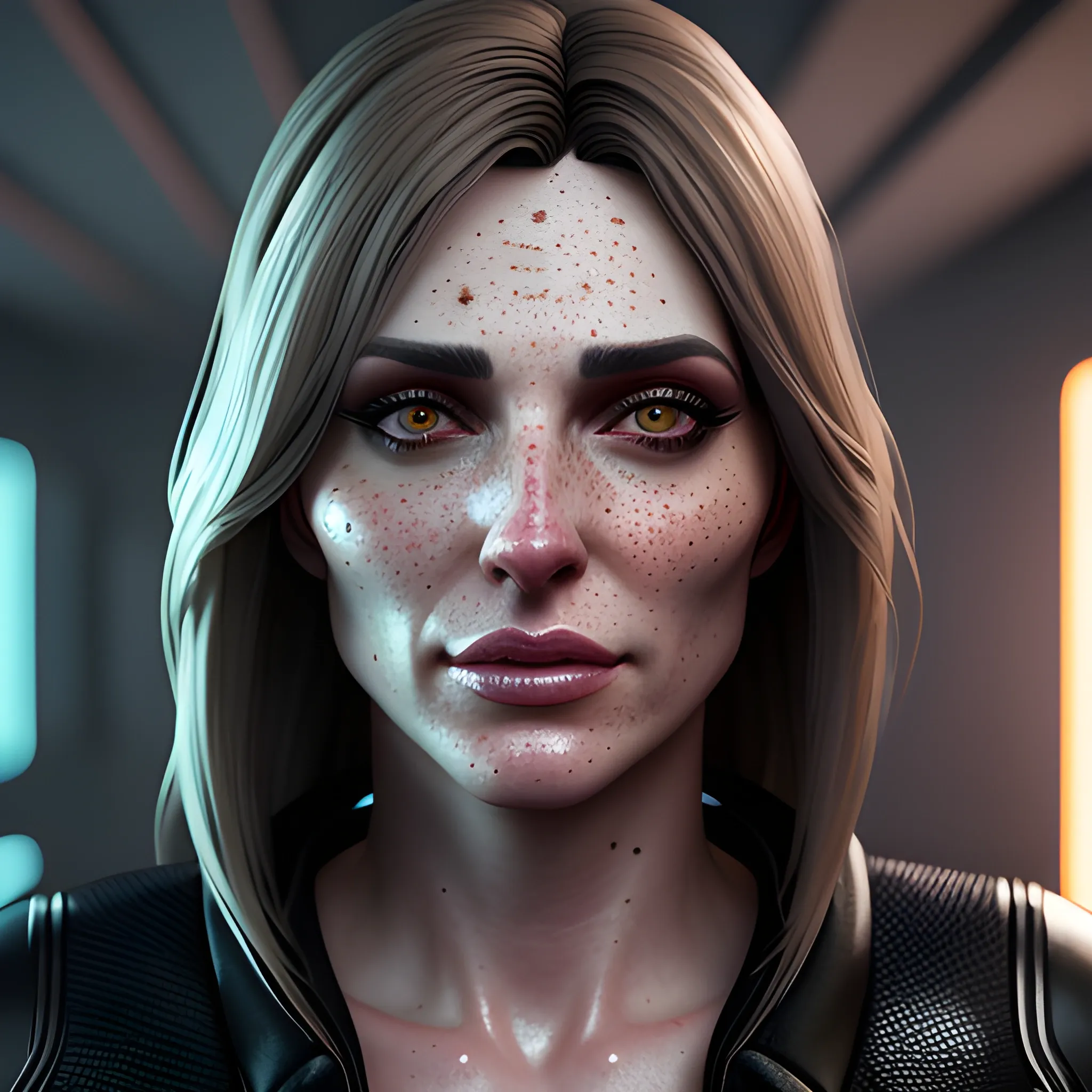 girl sex, with great detail, real-life skin, freckles, 8 k , Unreal Engine 5, 4 k UHD,, Trippy