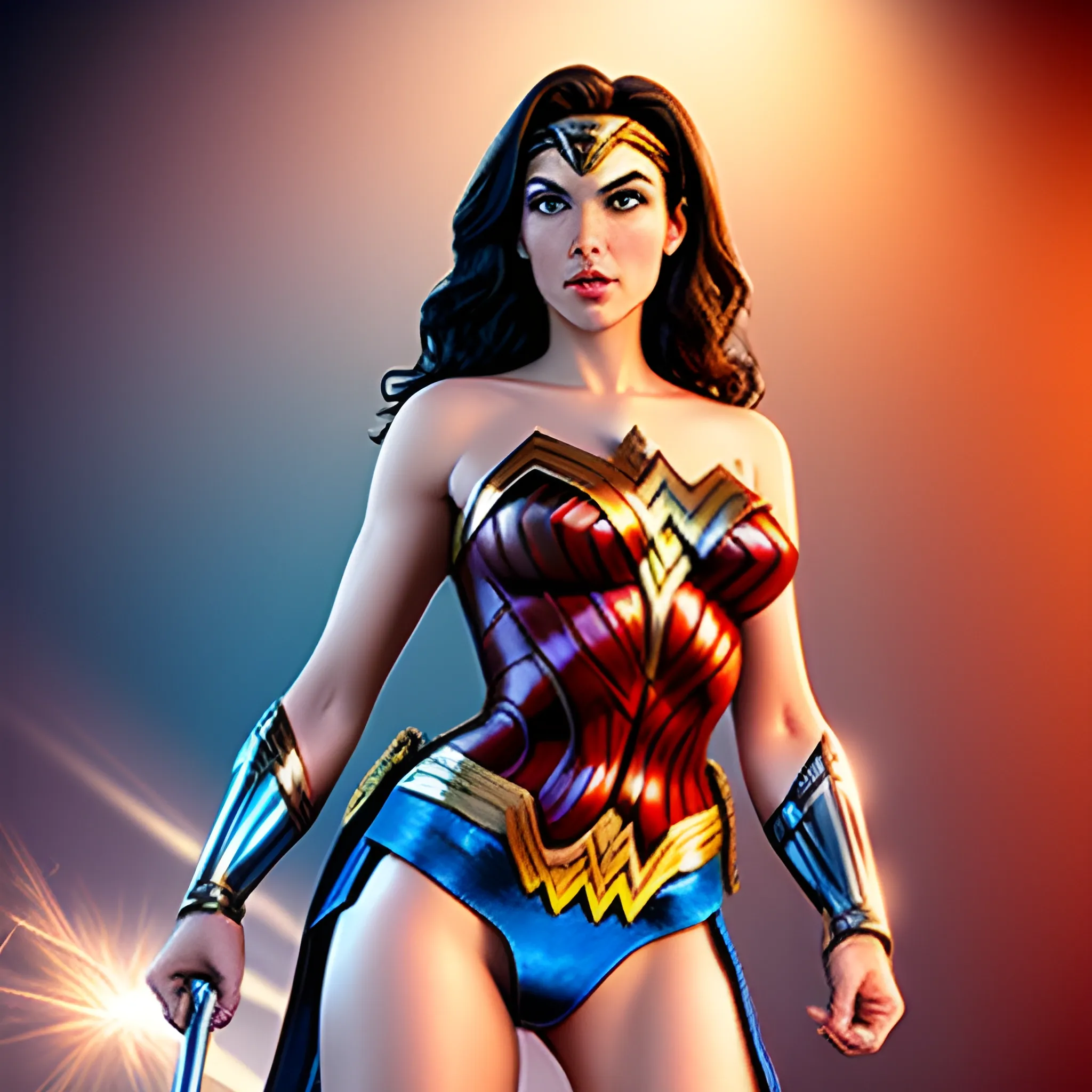 Wonder Woman 3d Sexy Arthubai