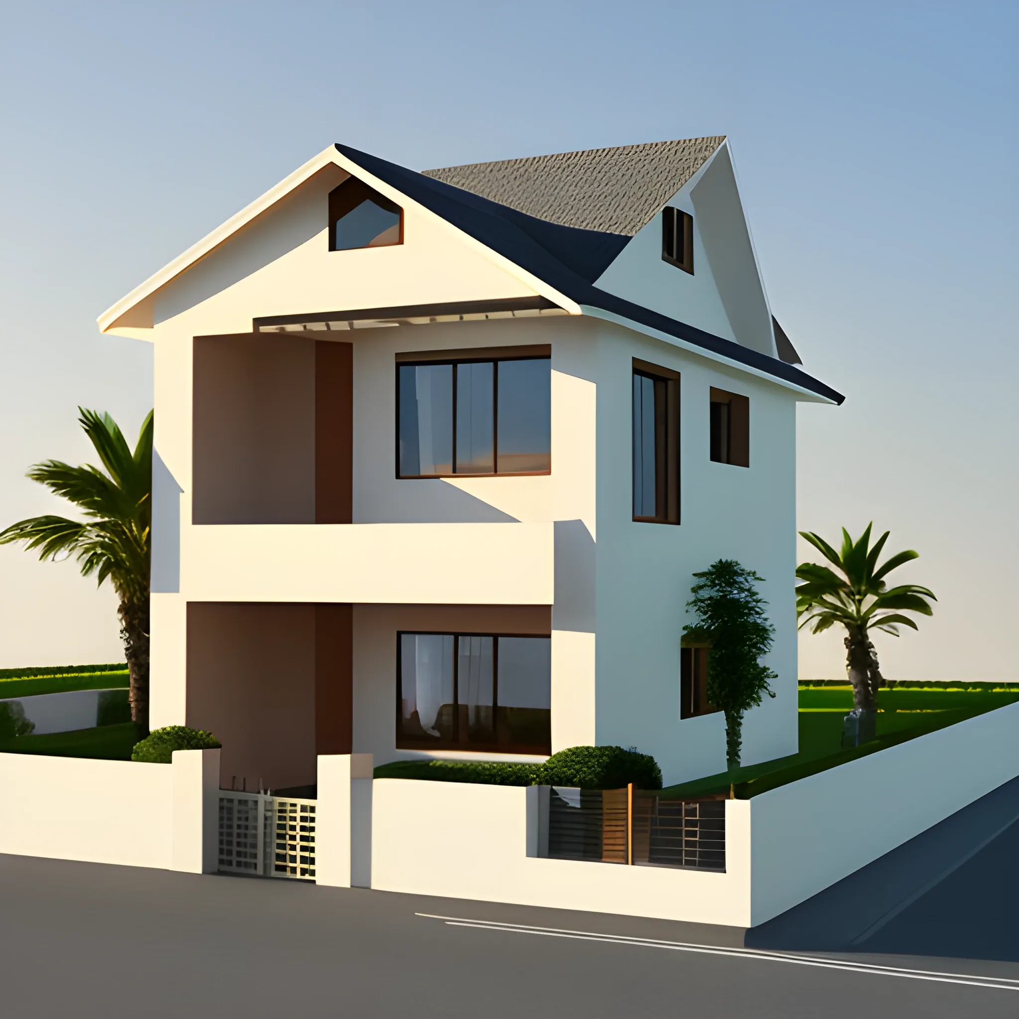 , 3D house