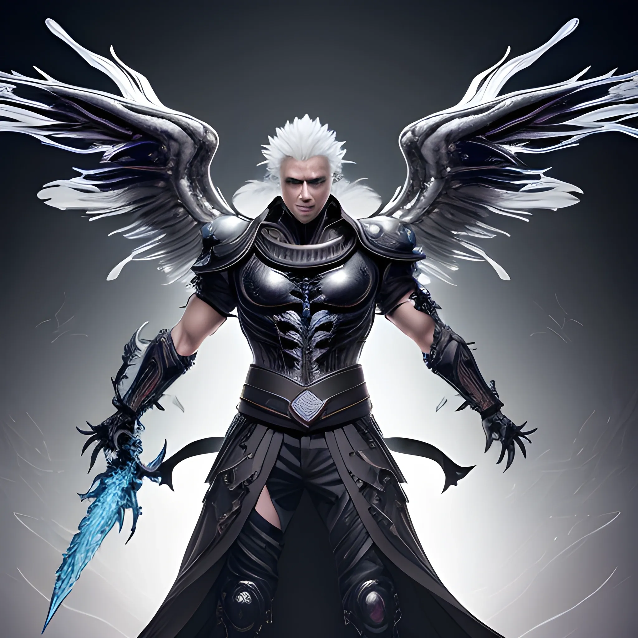 Archangel tyreal from diablo descending from the by Artimator