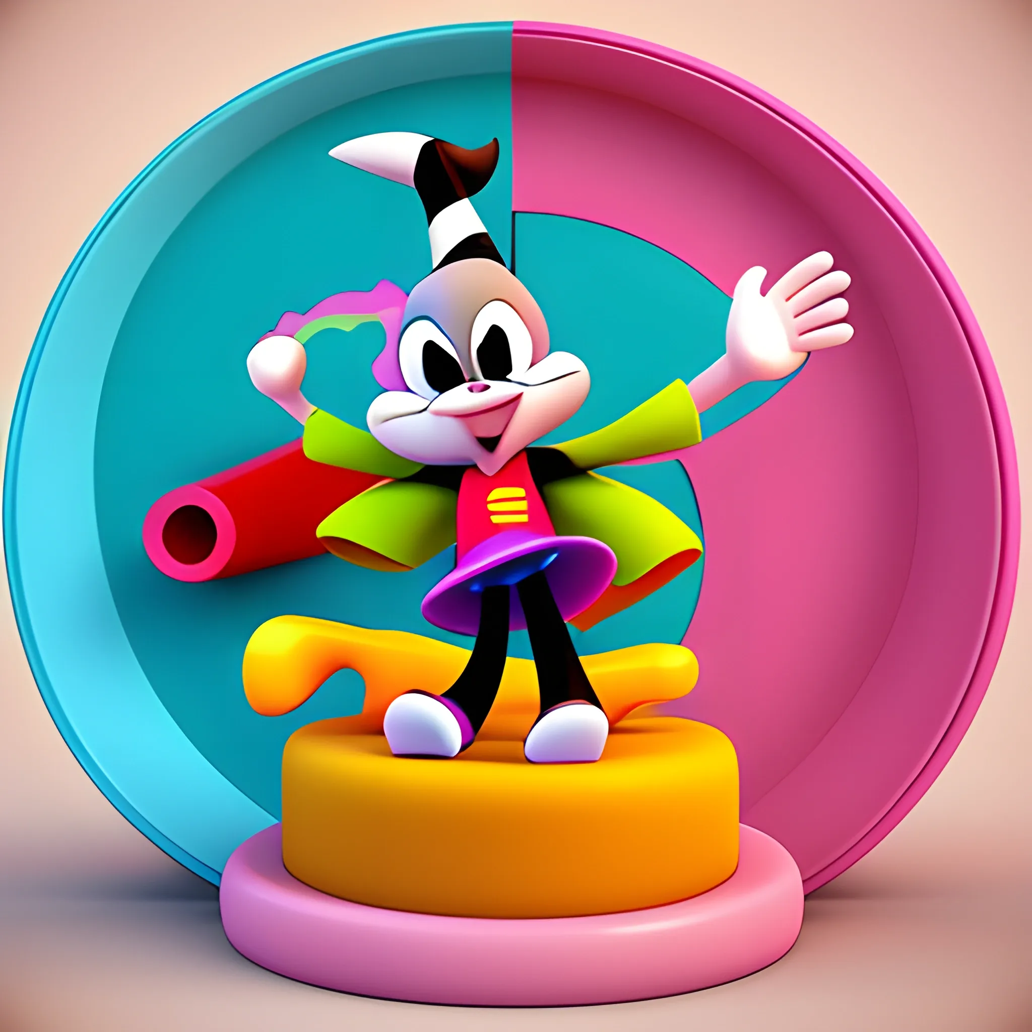 mavin el maciano de loony toons , perfectos detalles, 3D