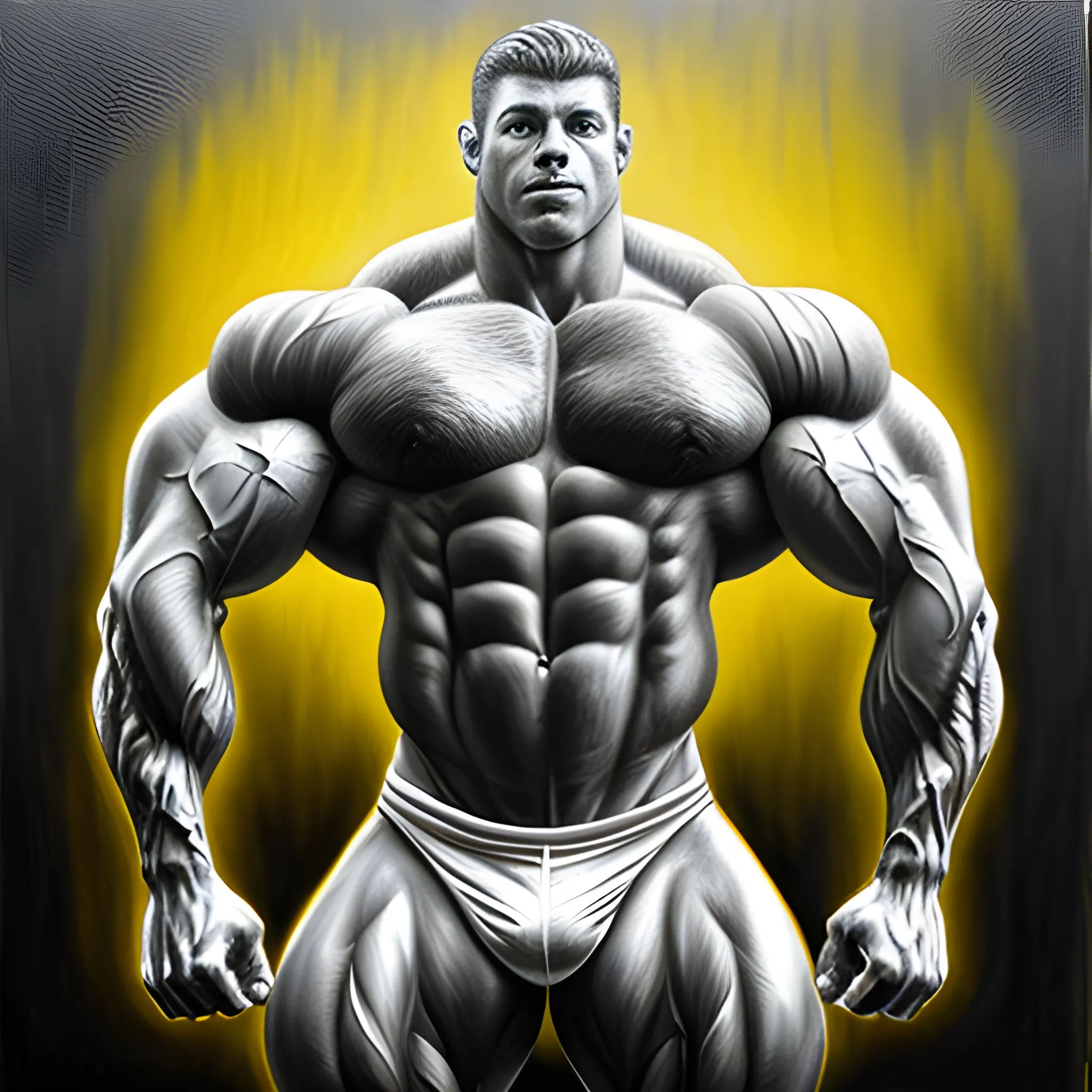 , Oil Painting, Trippy
MUSCLE BODYBUILDER MORPHED, 3D, Pencil Sketch