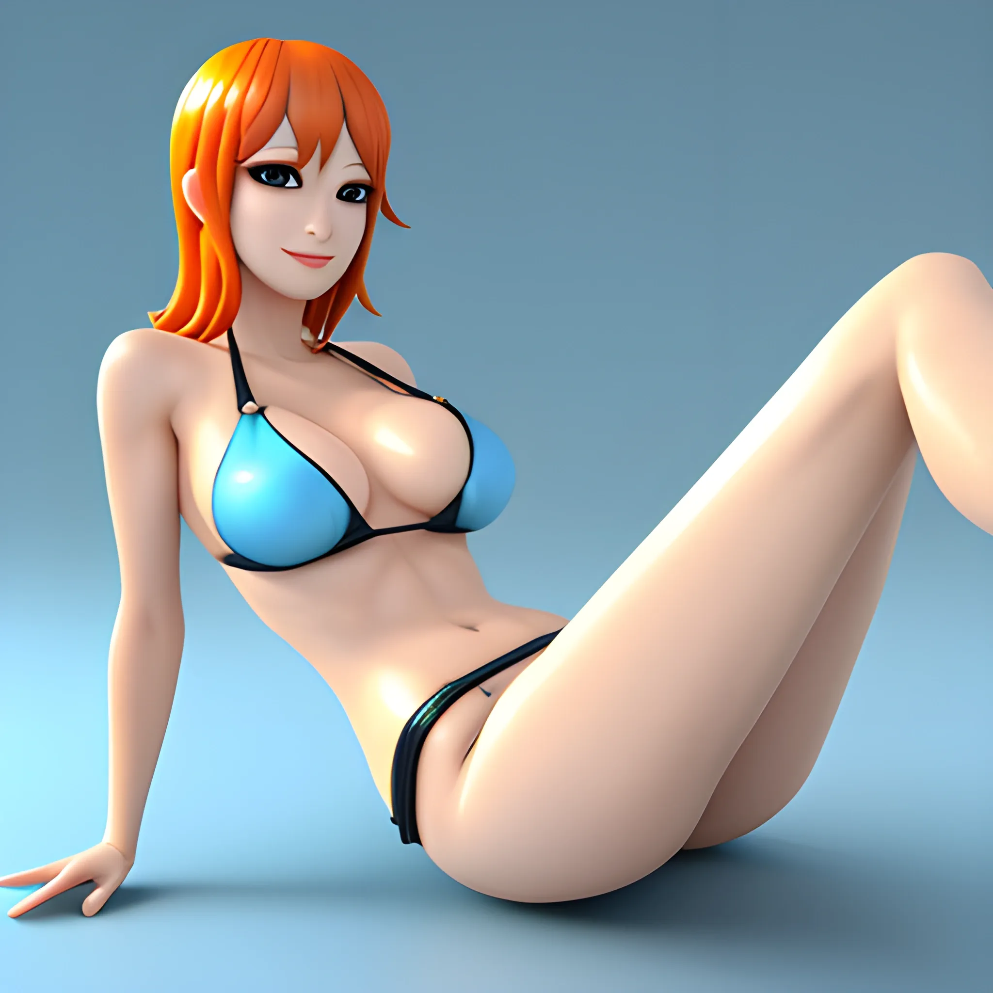 sexy nami, 3D