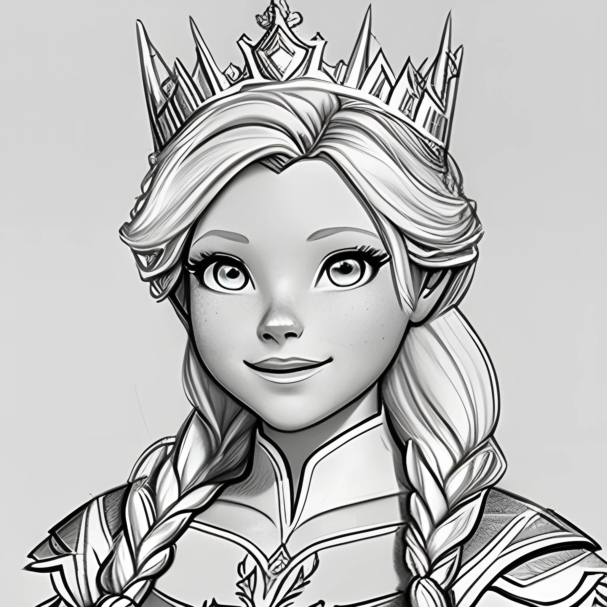 Disney Elsa from Frozen Pencil Drawing Limited Edition PrintRun of 50   1476642123