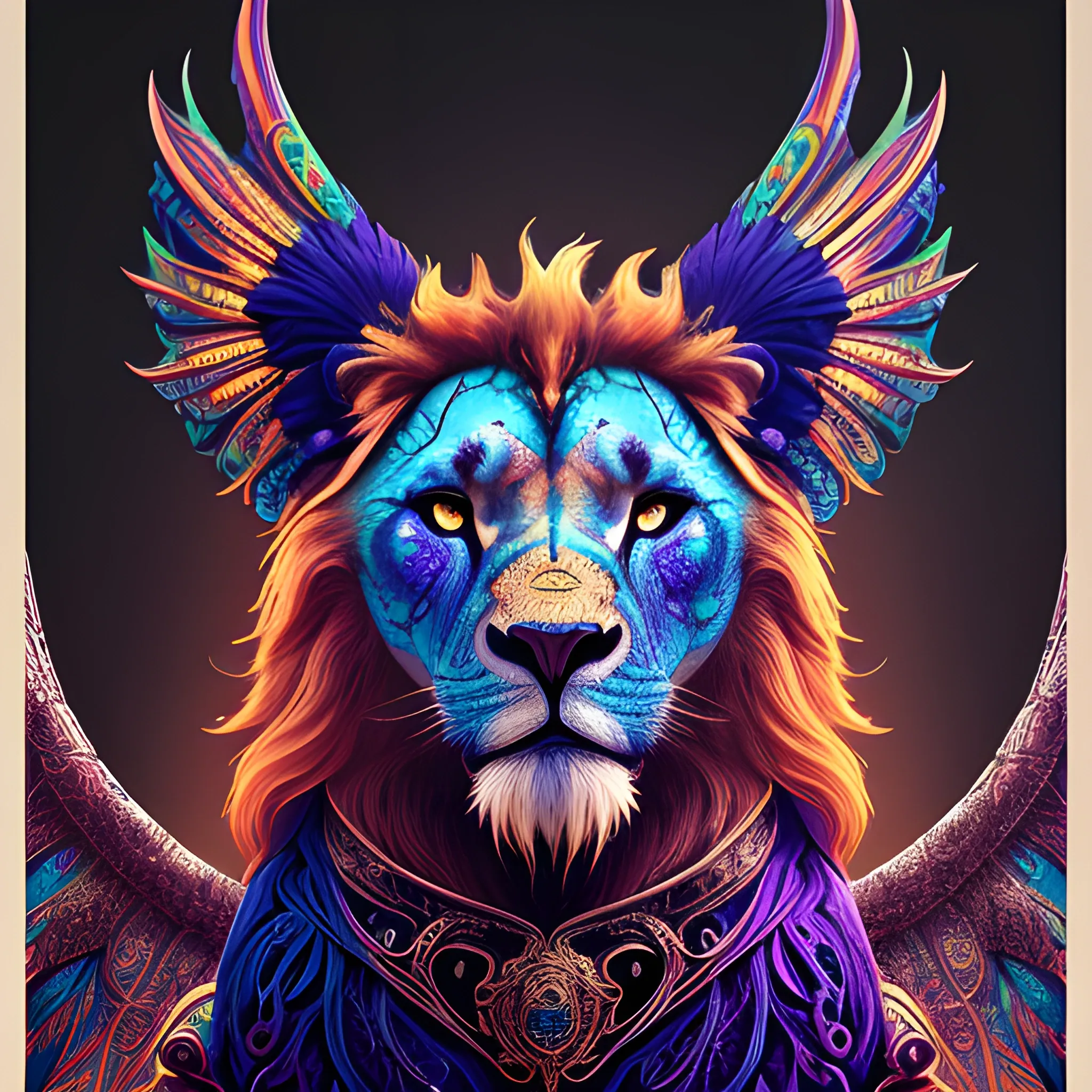 Colorful Lion Images - Free Download on Freepik