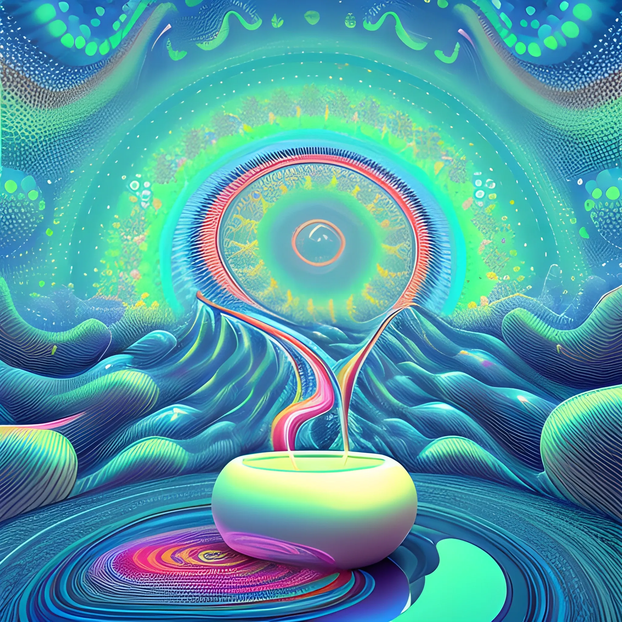 给java设计一款壁纸, Trippy,