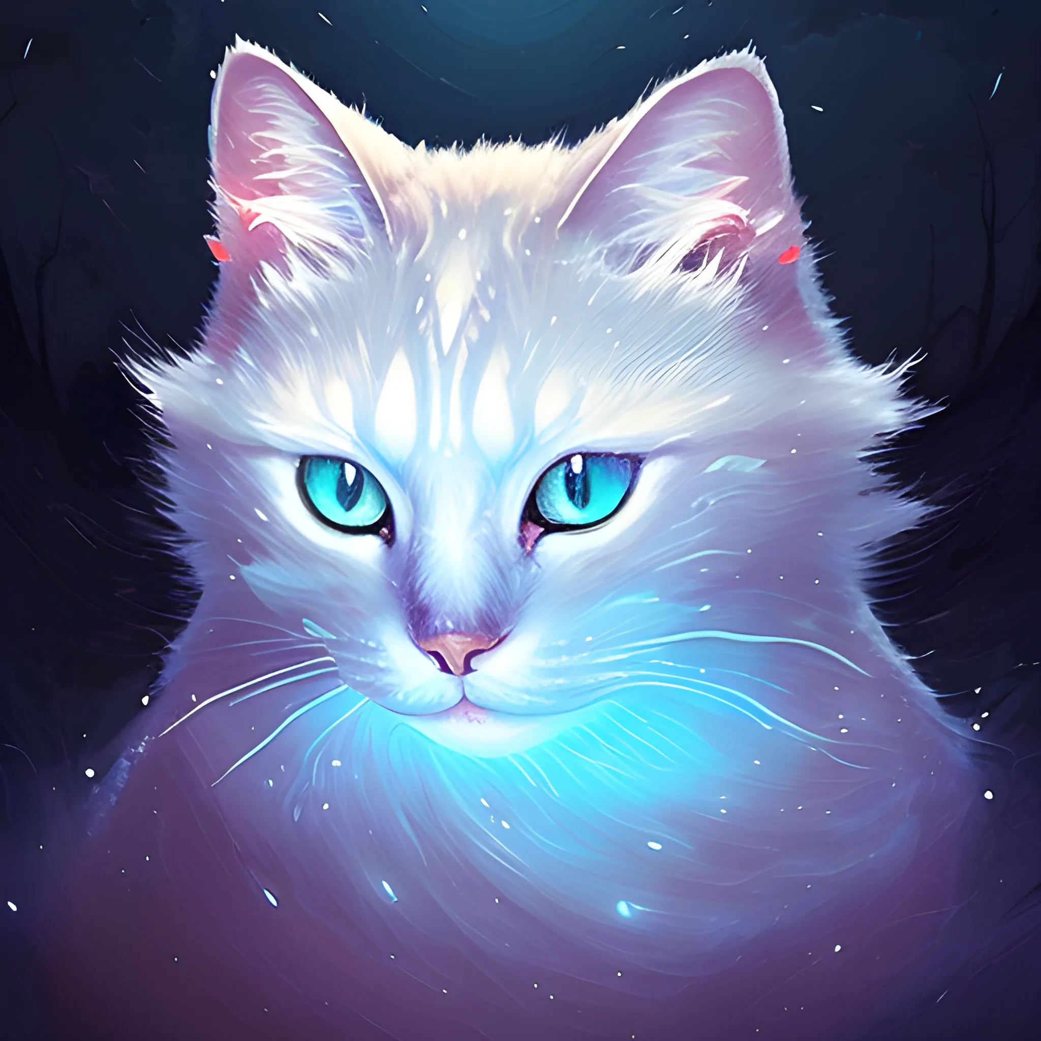 Glowing Cat